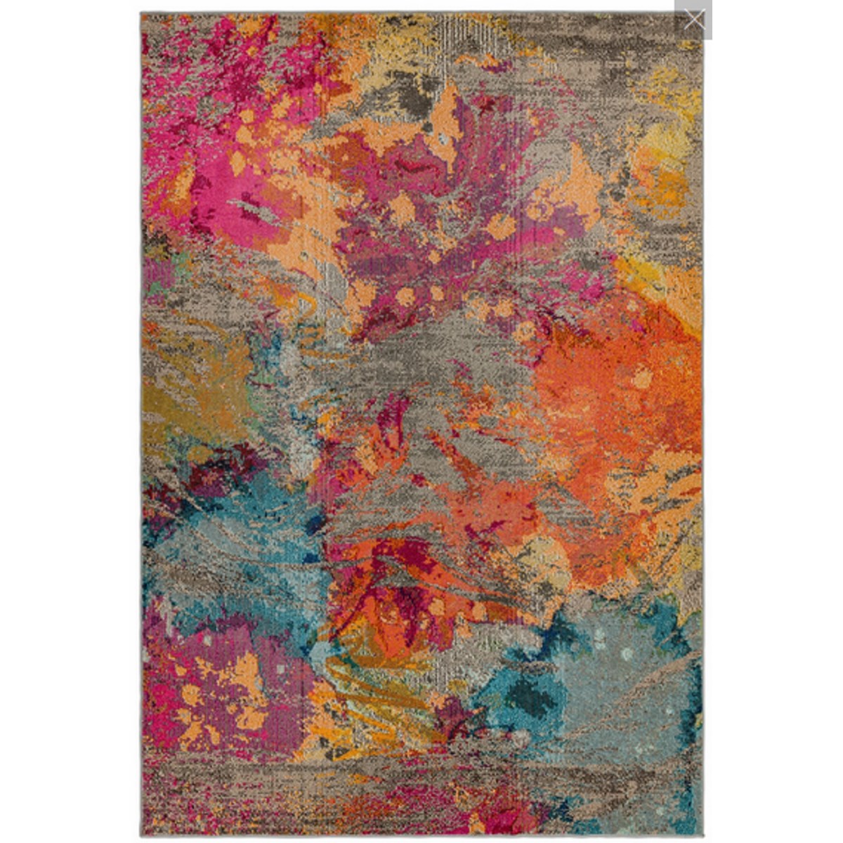 Tapis salon et chambre moderne tissé plat GALACTIC, NOVATREND