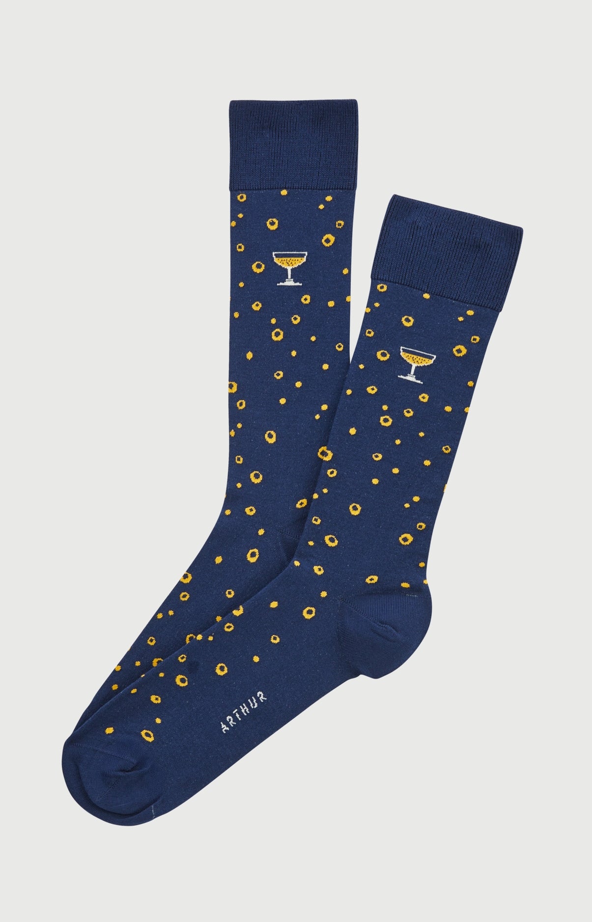 Chaussettes en coton imprimé Bulles, ARTHUR