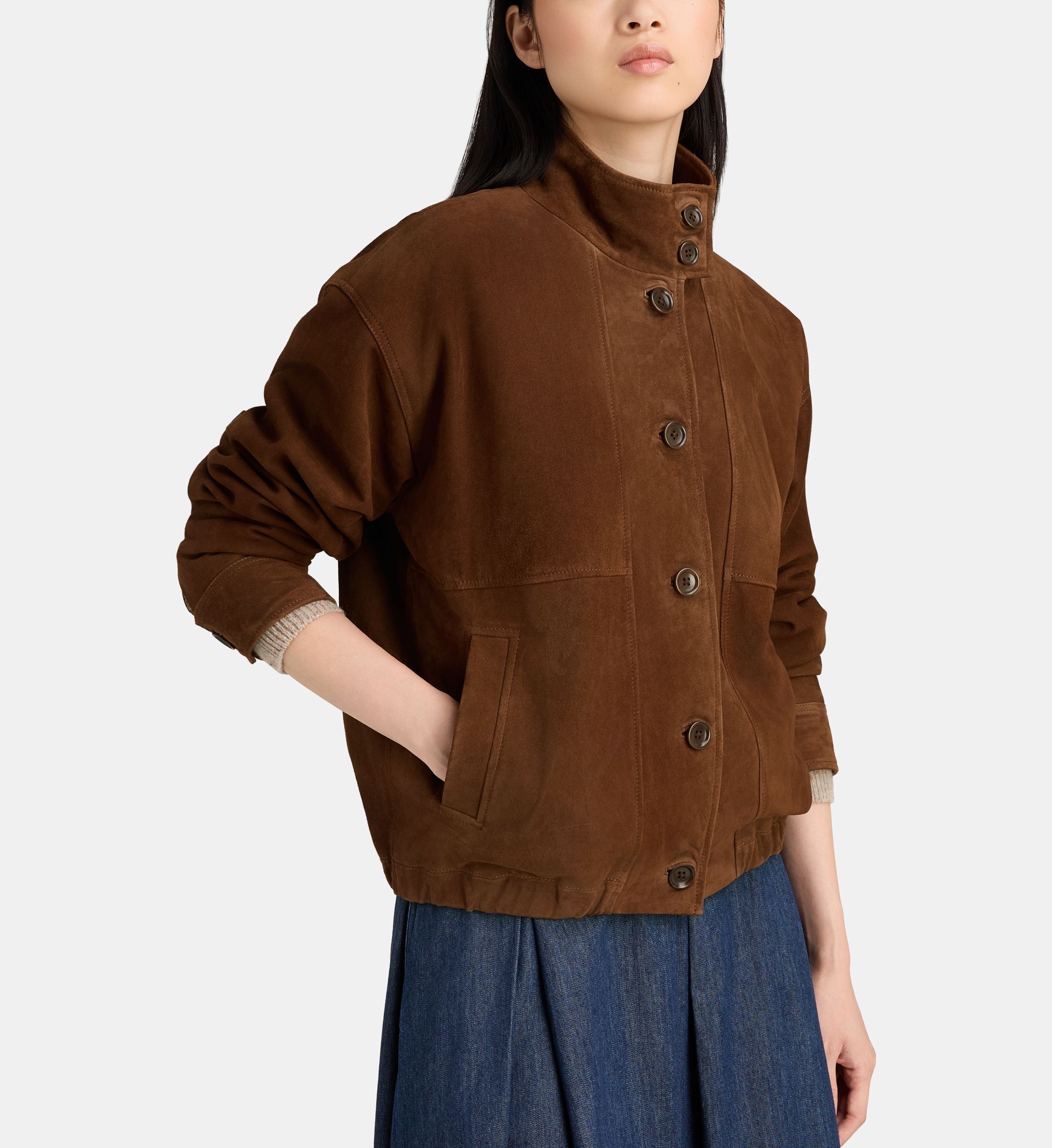 Blouson droit oriane nubuck, JODHPUR