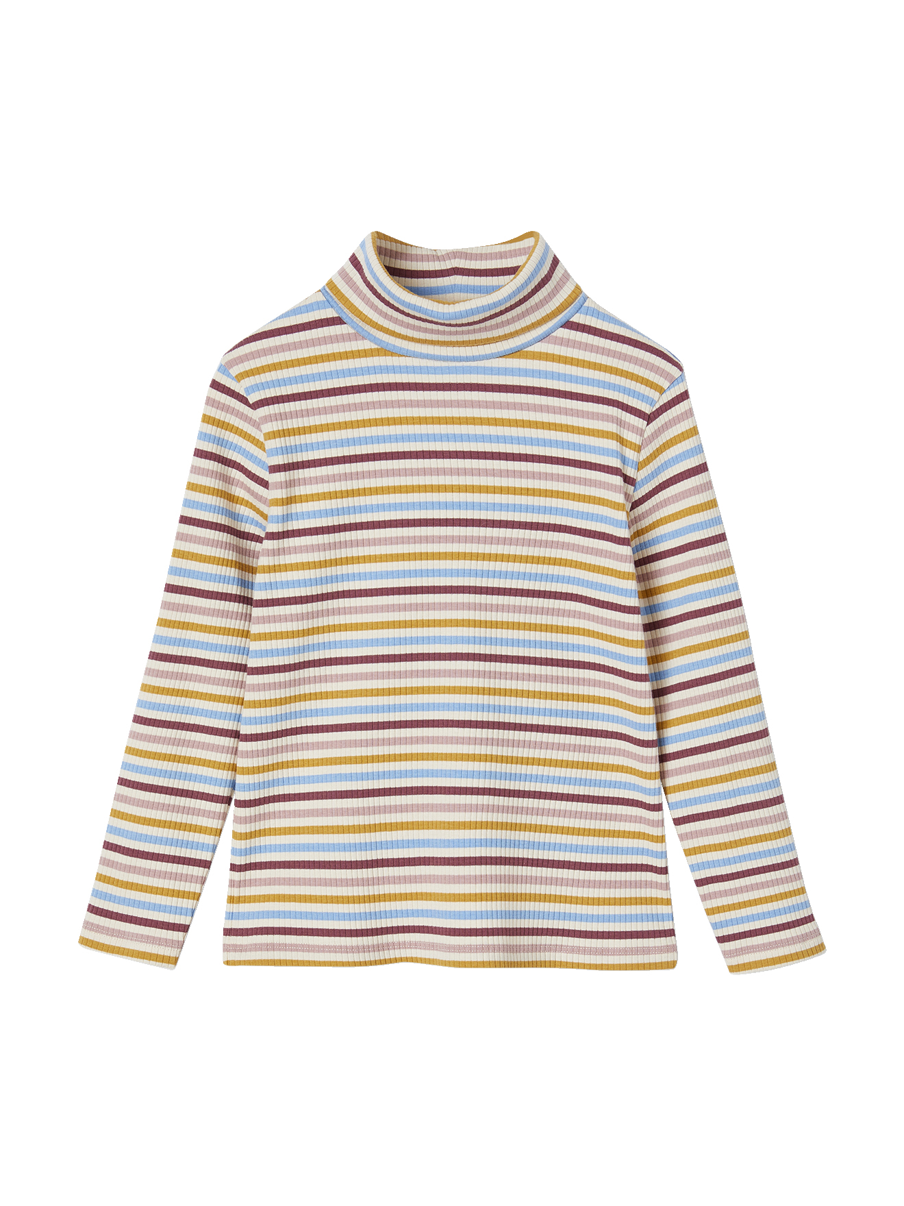 T-shirt col roulé en côtes, VERTBAUDET
