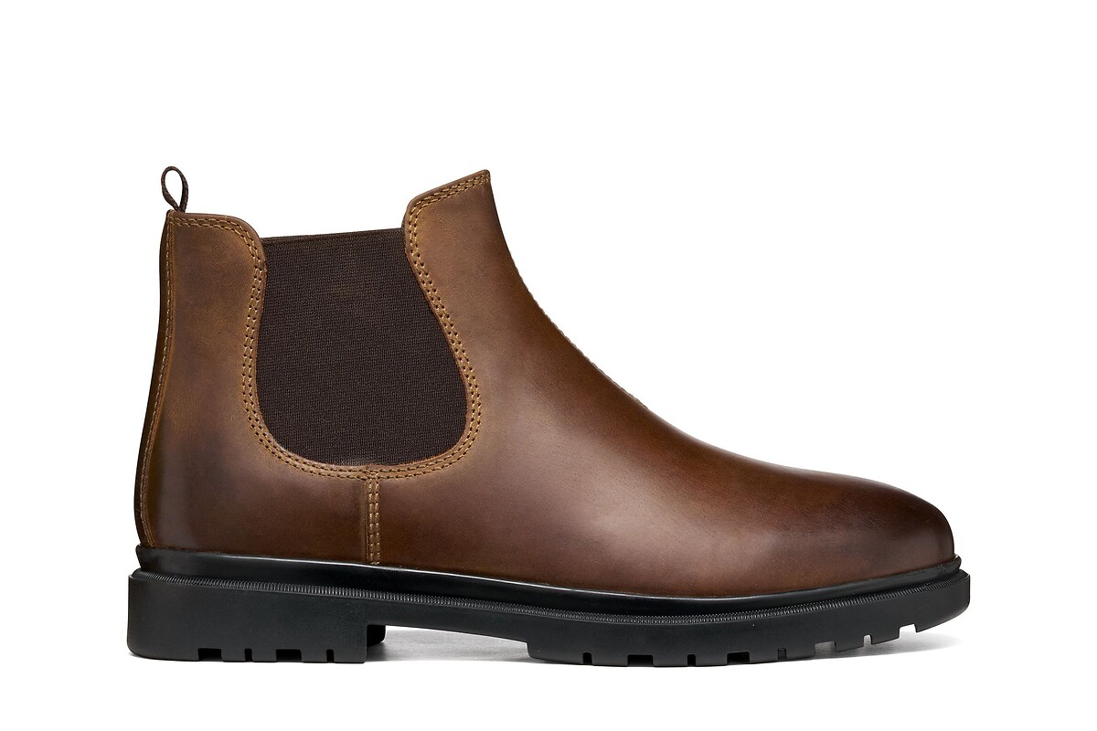 Bottines chelsea en cuir, ANDALO, GEOX