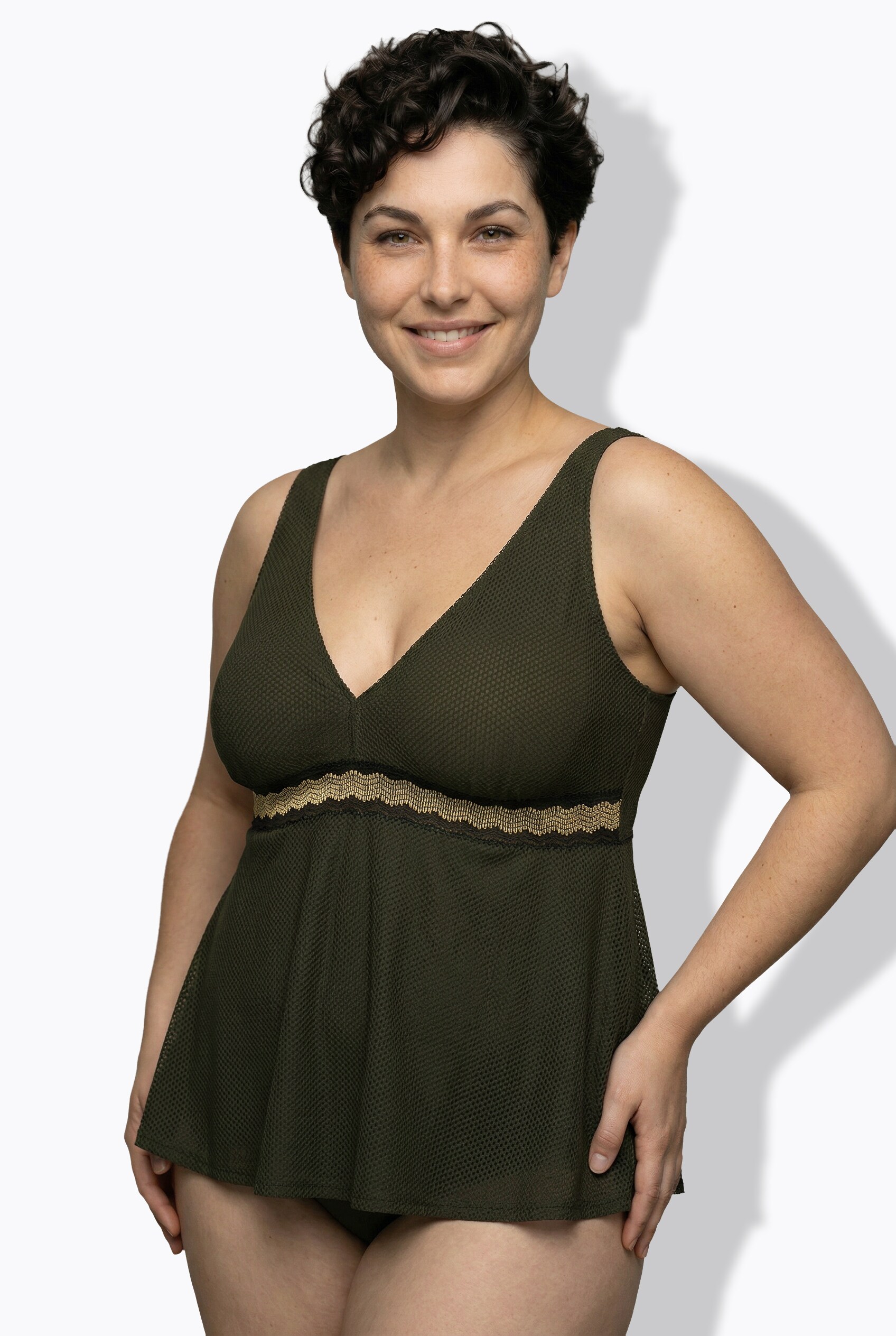 Tankini avec bande fantaisie, ULLA POPKEN
