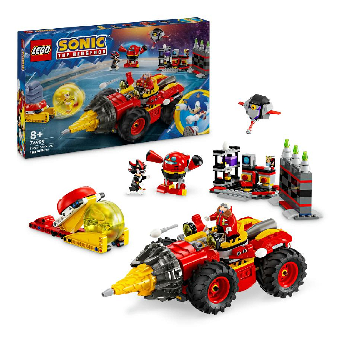 76999 Super sonic contre egg drillster, LEGO