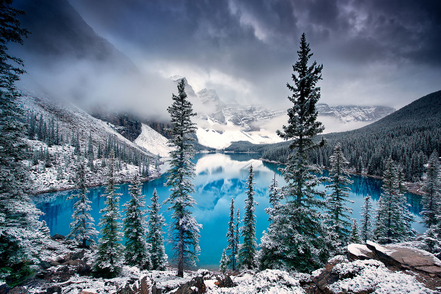 Tableau montagne turquoise en montagne, HEXOA