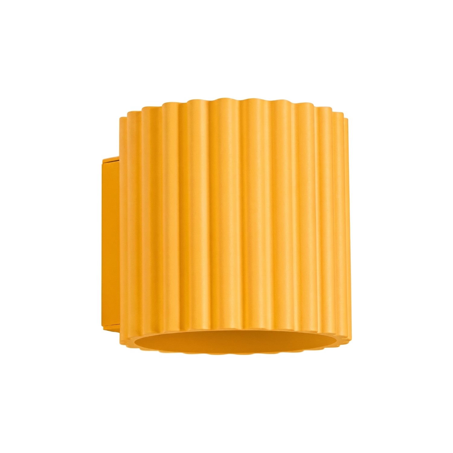 Applique murale Aluminium Jaune G9 1 AURA, EDEN