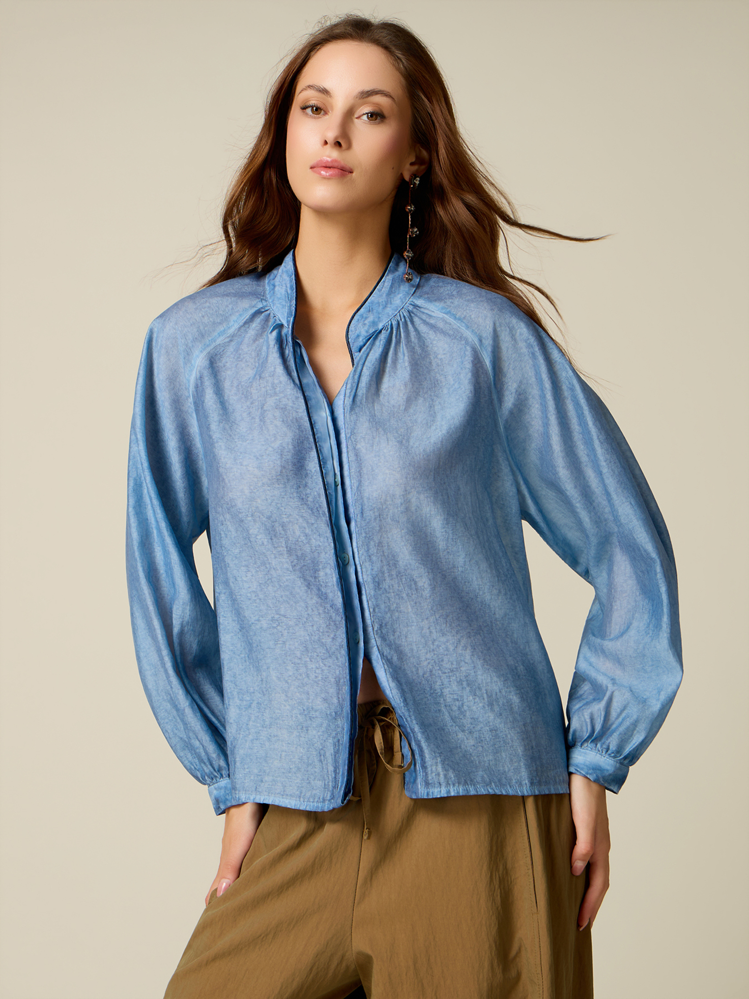 Chemise effet délavé, OLTRE