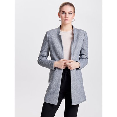 Mid-Length Blazer with High Neck ONLY