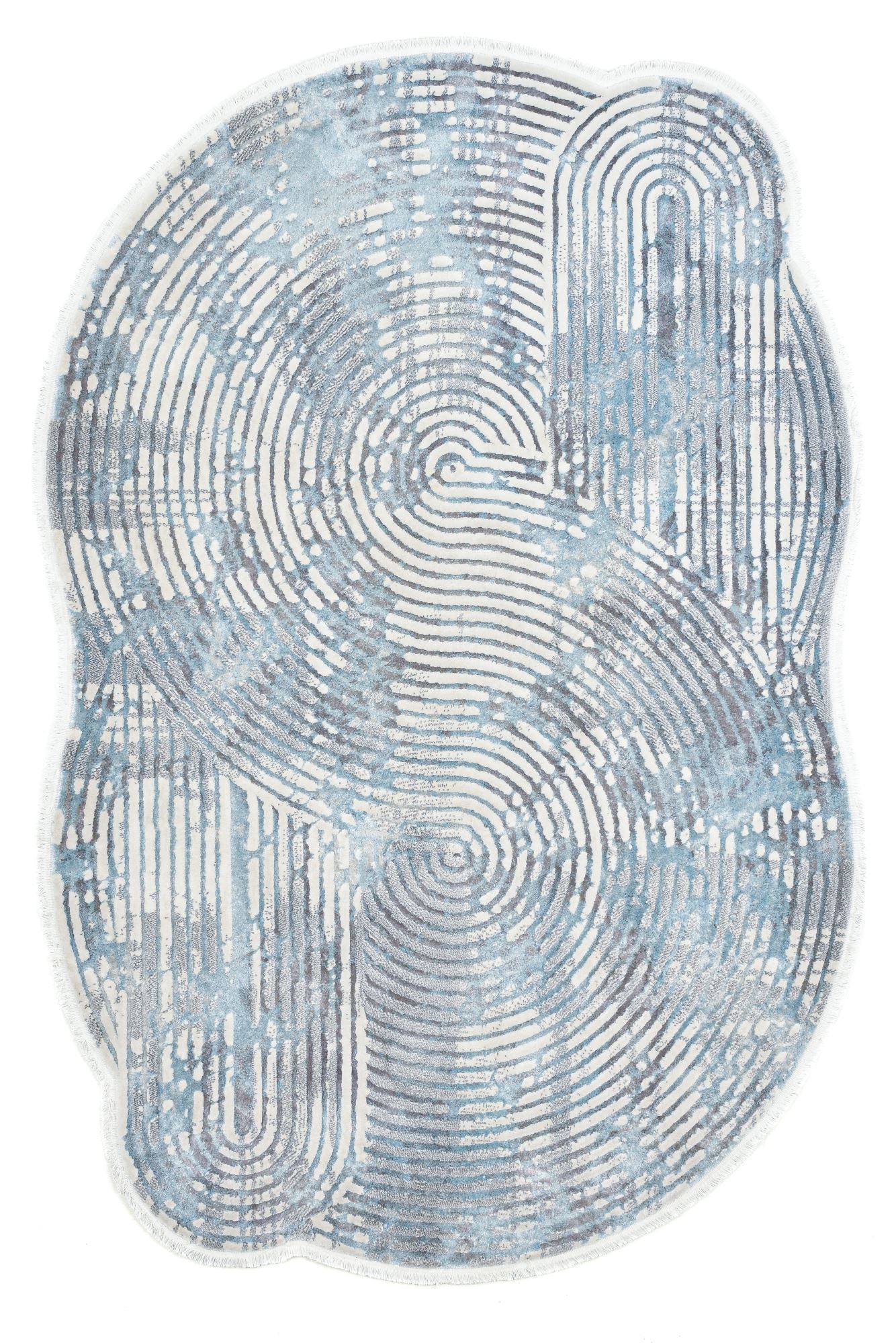 Tapis tissé à la machine en polyester, THEKO