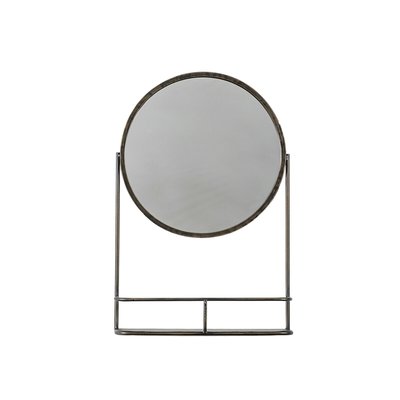 42 x 63cm Black Industrial Vanity Mirror SO'HOME