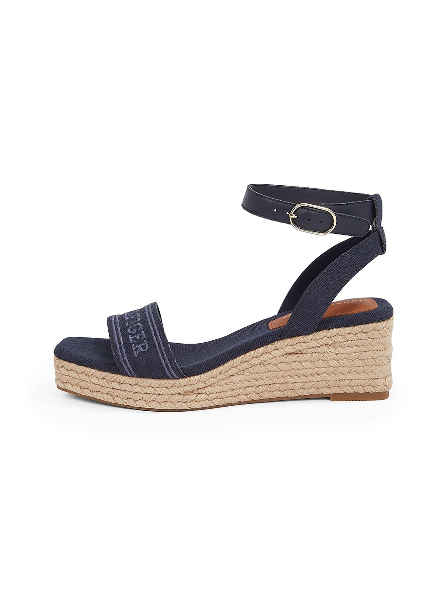 Tommy Hilfiger Sandalias con tacón de cuña — foto 5