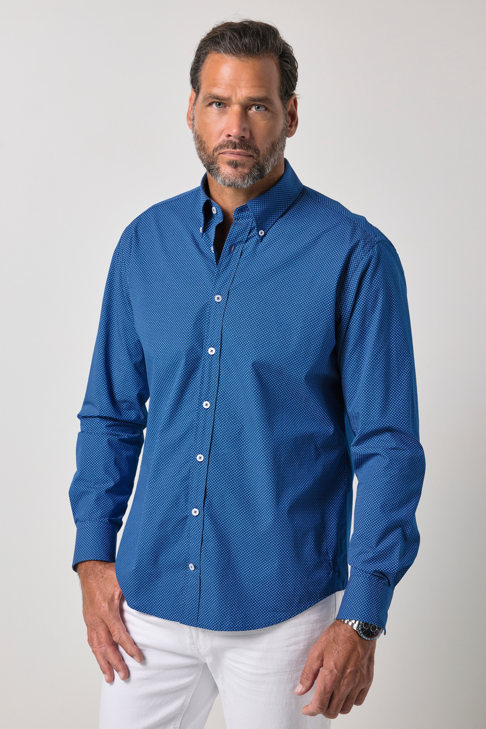 Chemise manches longues et imprimé, JP1880