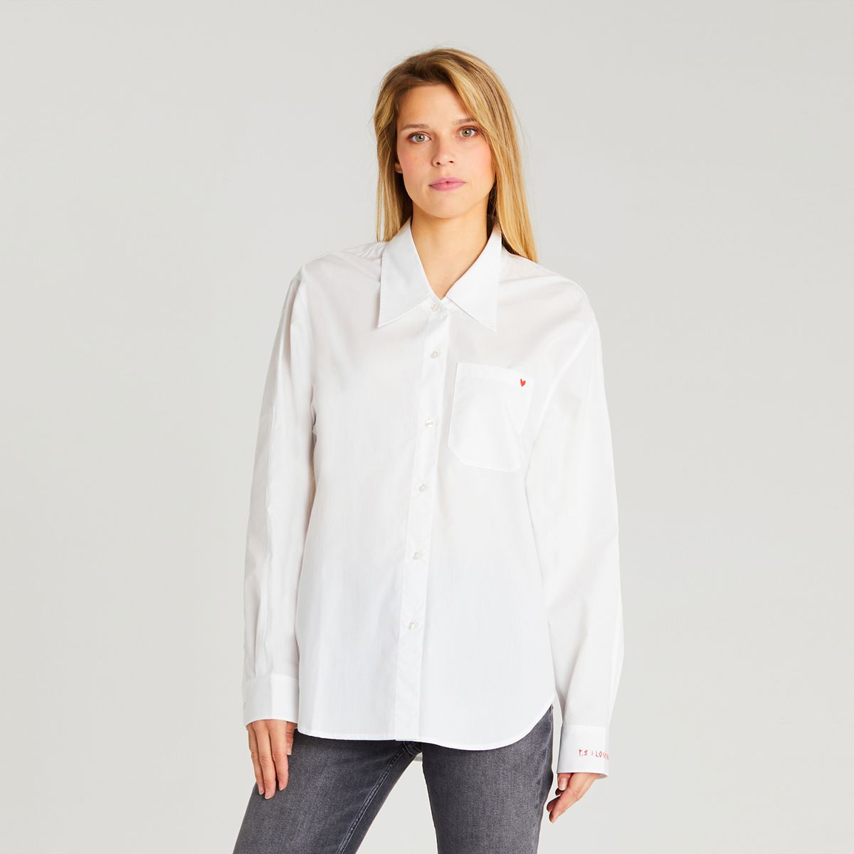 Chemise caleb blanc Reiko La Redoute