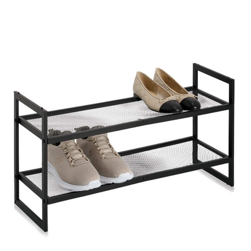 Etagères à chaussures empilable métal, ZELLER PRESENT