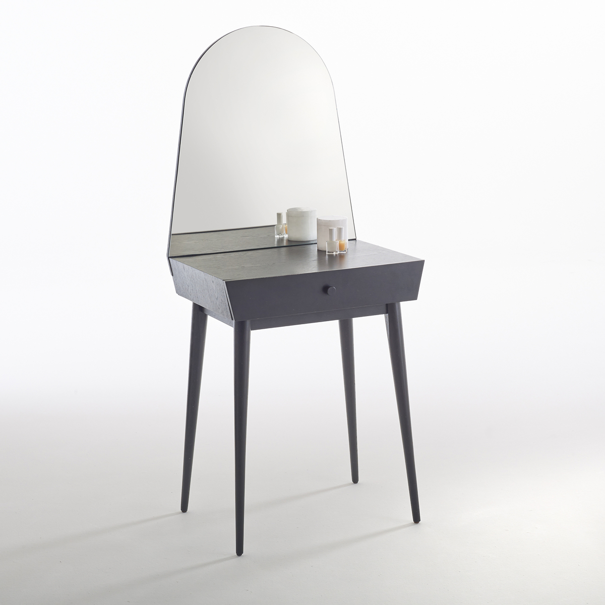 LA REDOUTE INTERIEURS Tocador de 1 cajn Clairoy MARRON;NEGRO talla única
