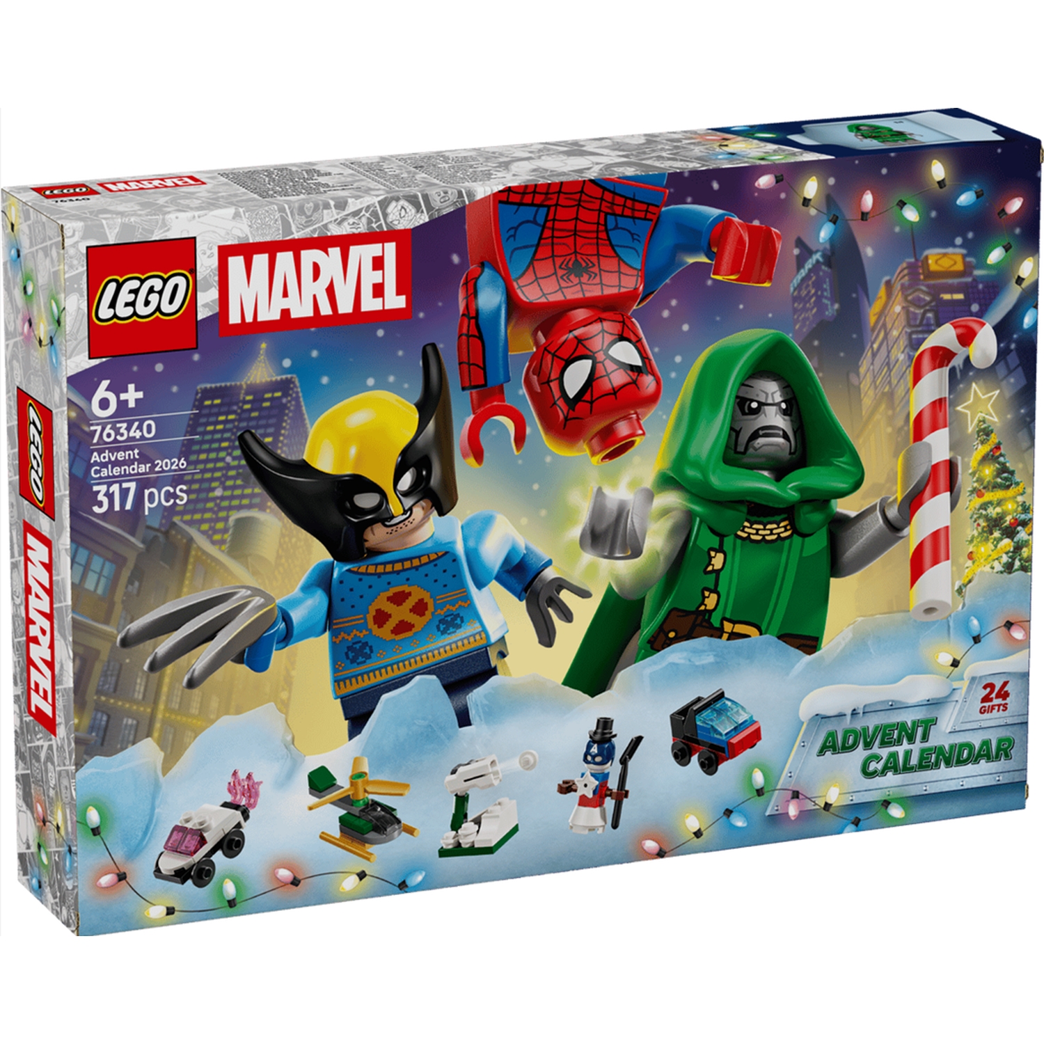 Marvel Le calendrier de l'Avent 2026, LEGO