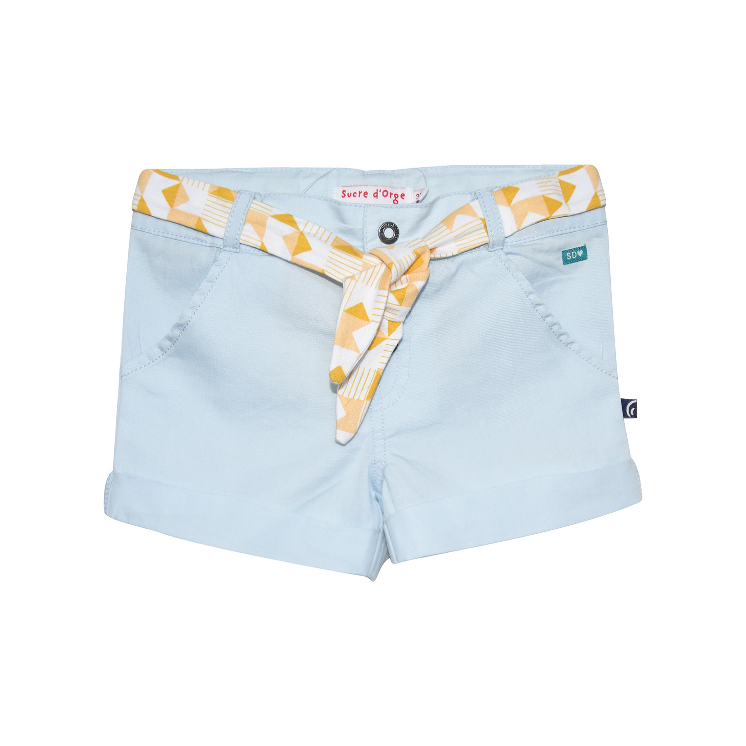 Short ghizlane twill enfant, SUCRE D'ORGE
