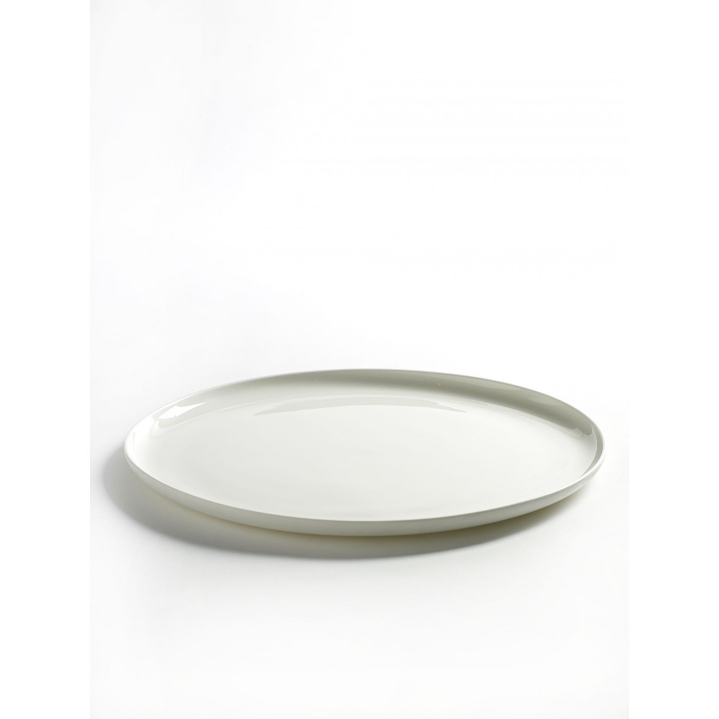 Assiette Plate Blanche XL Diam 28 Base, SERAX