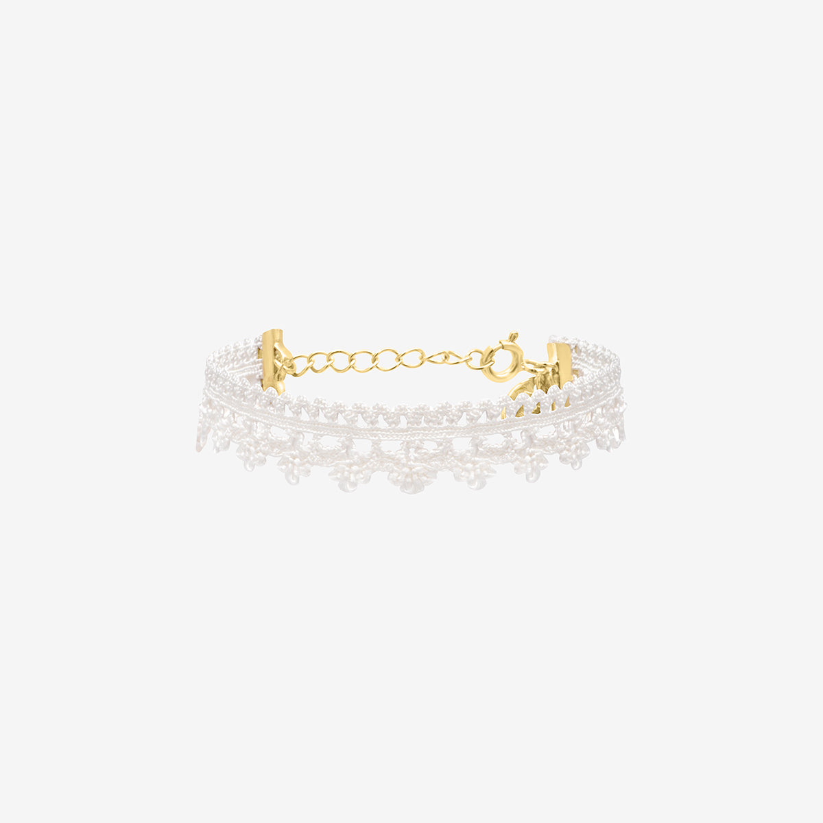 Bracelet doré charlotte - lace, CAROLINE NAJMAN