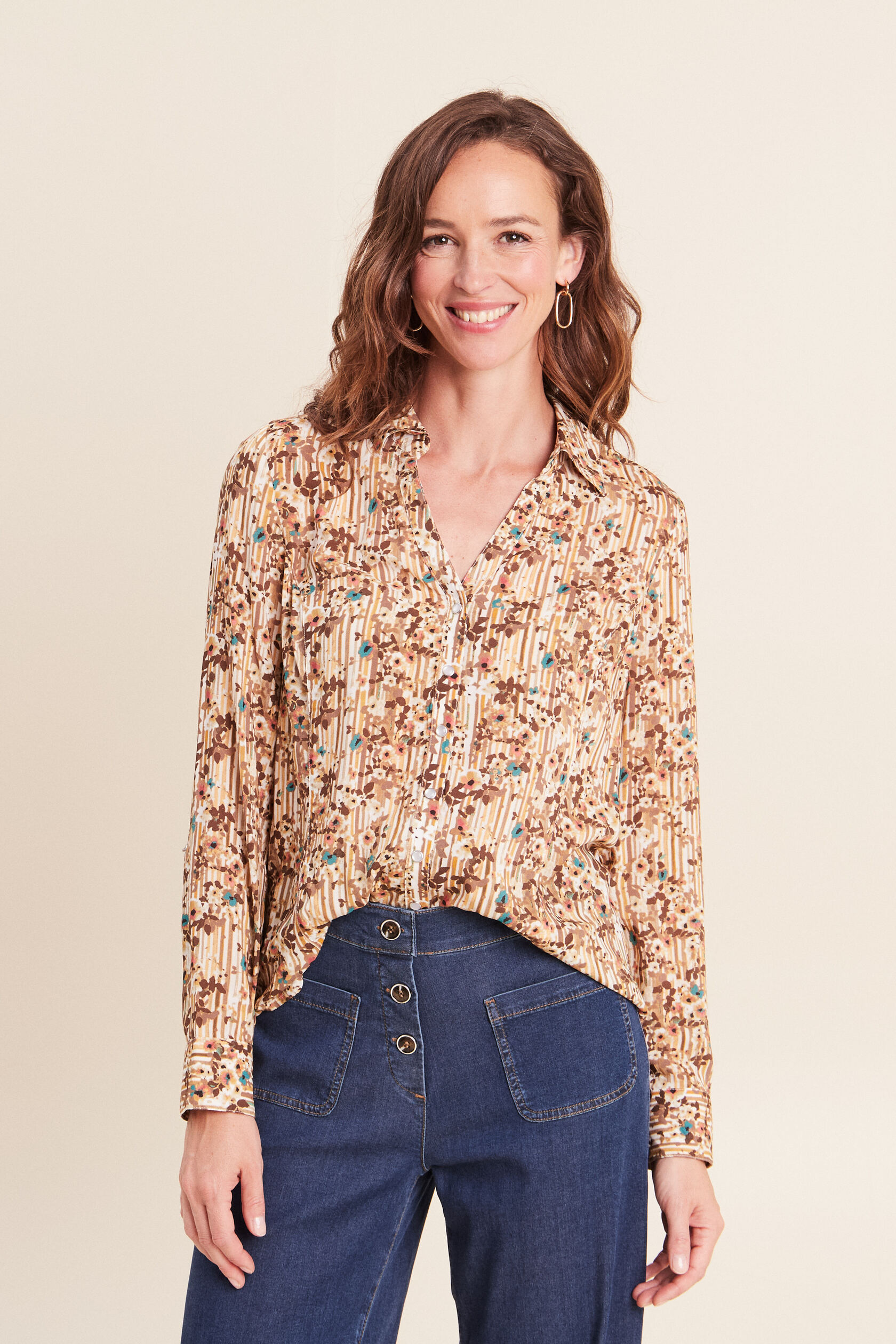 Chemise ajustée manches longues, BREAL