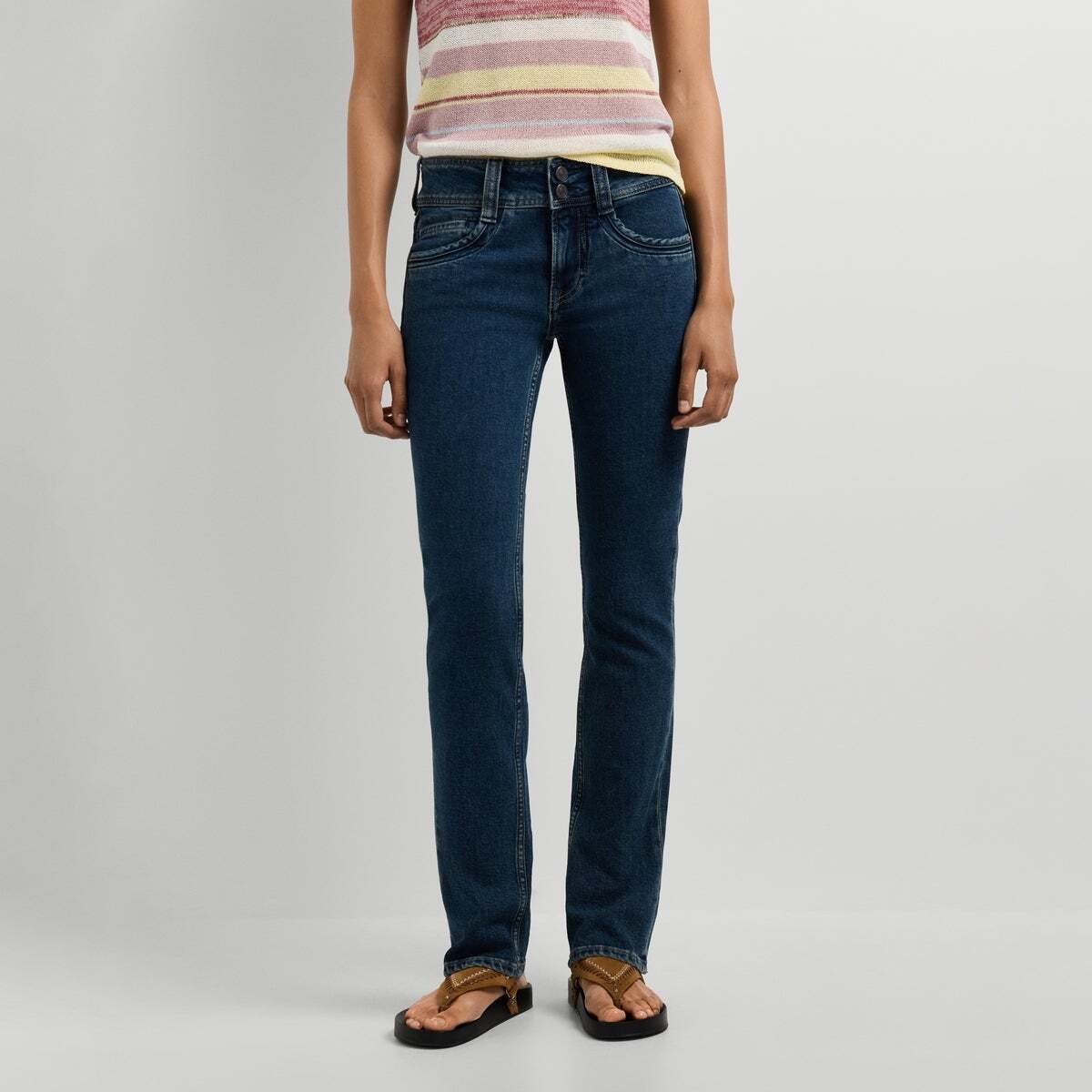 Gen - Jean Coupe Slim, Taille Moyenne, PEPE JEANS
