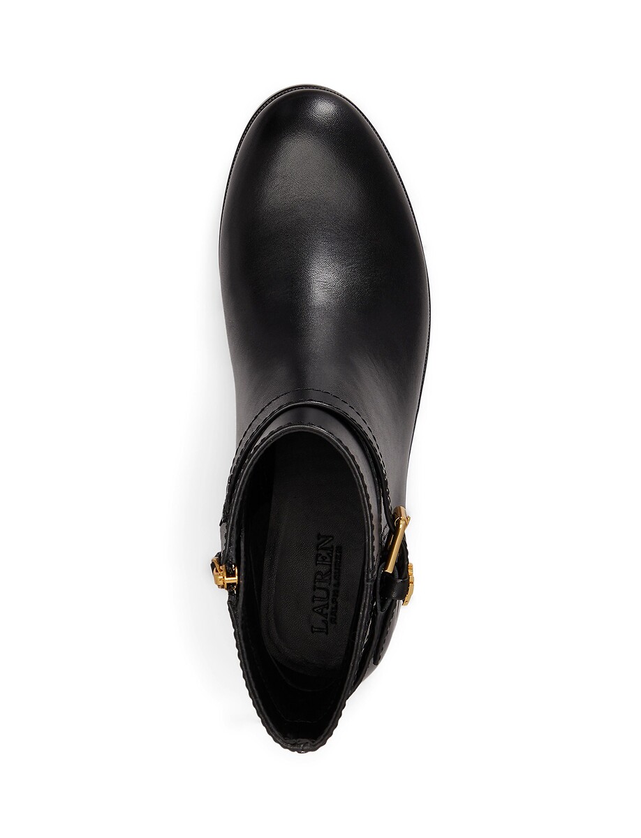Lauren Ralph Lauren Botines de piel lisa Brooke — photo 4