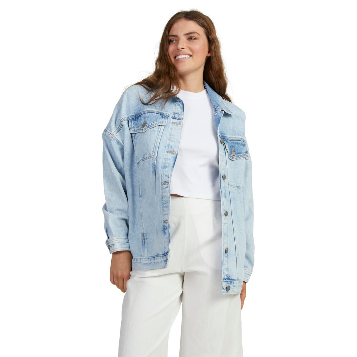 Veste en jean manches courtes best sale