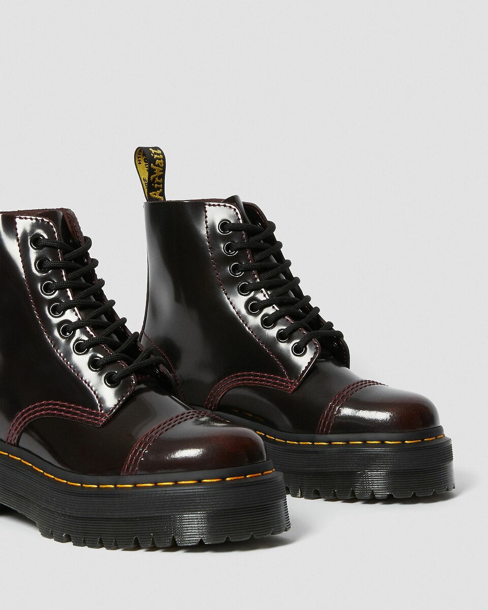 Dr. Martens Botas con plataforma Sinclair de piel Arcadia — foto 3