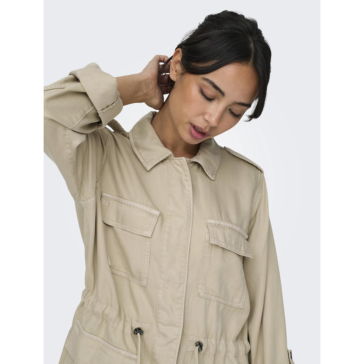 Utility jacket beige Only La Redoute