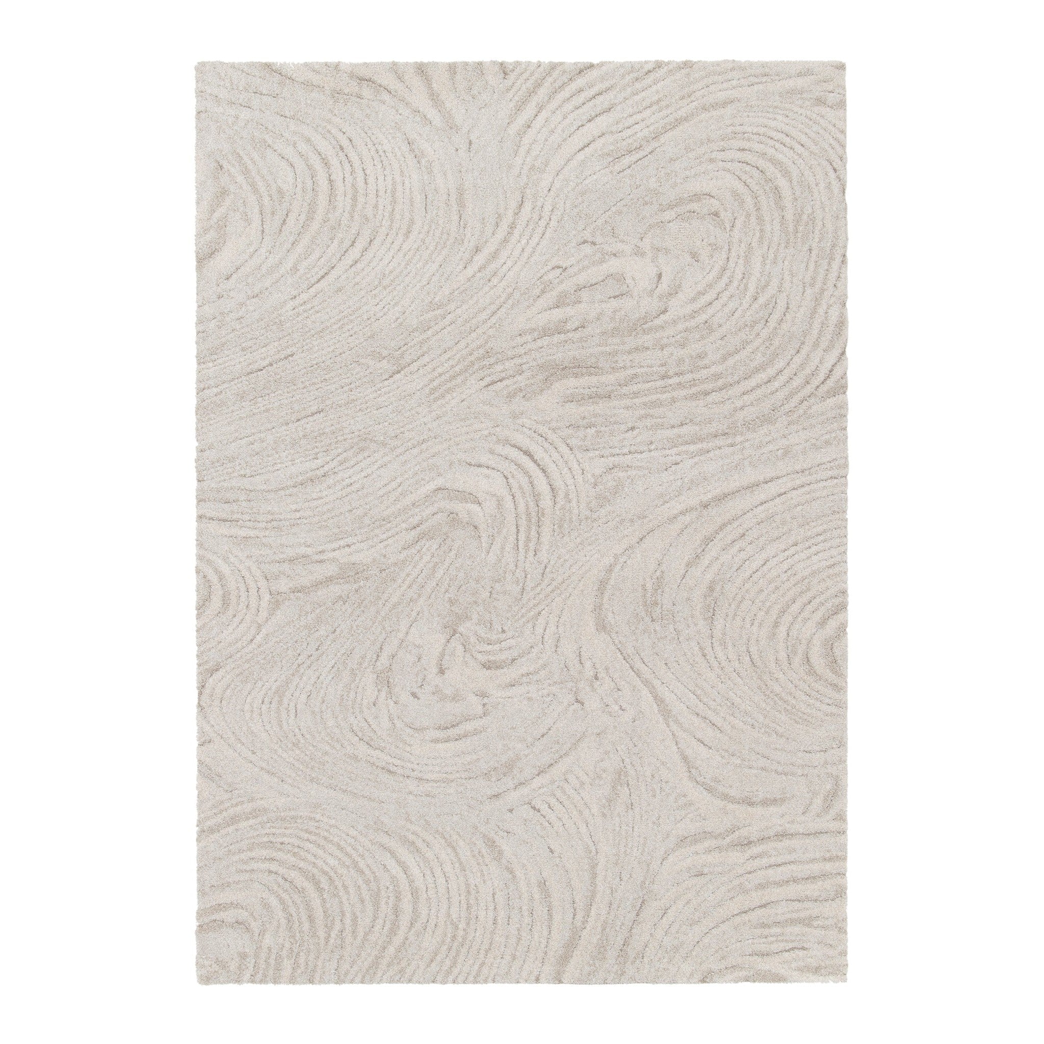 Tapis effet relief toucher ultra doux BRUME, AFK LIVING