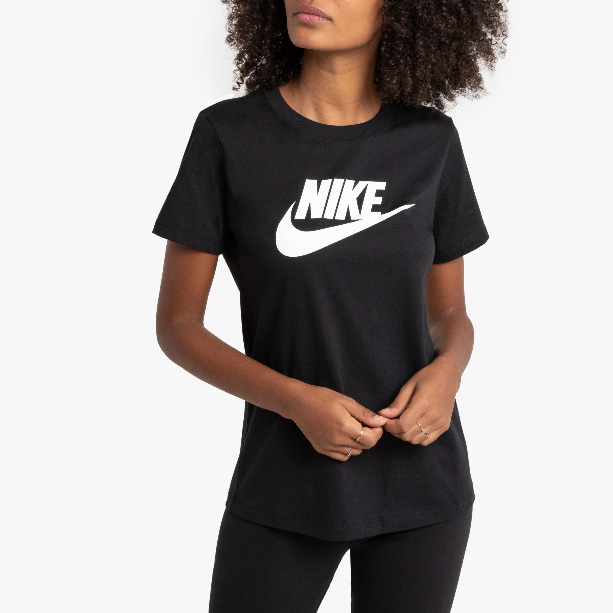 Dime Deformar línea Camiseta nike sportswear logotipo delante negro Nike | La Redoute