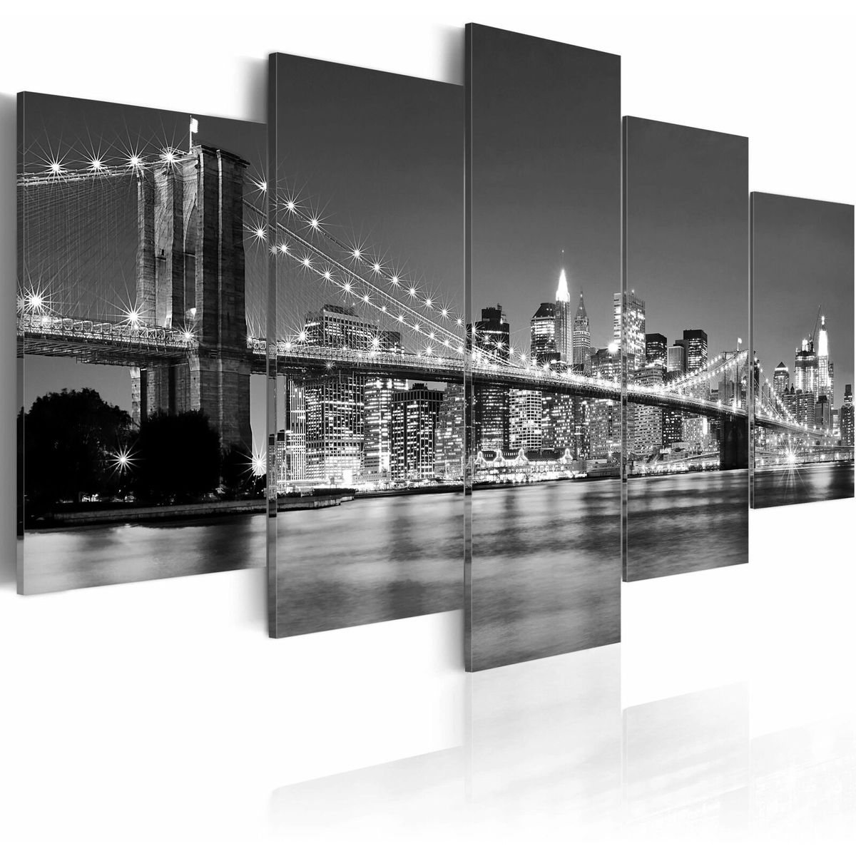 Tableau r ve de new york Couleur noir et blanc Artgeist La Redoute