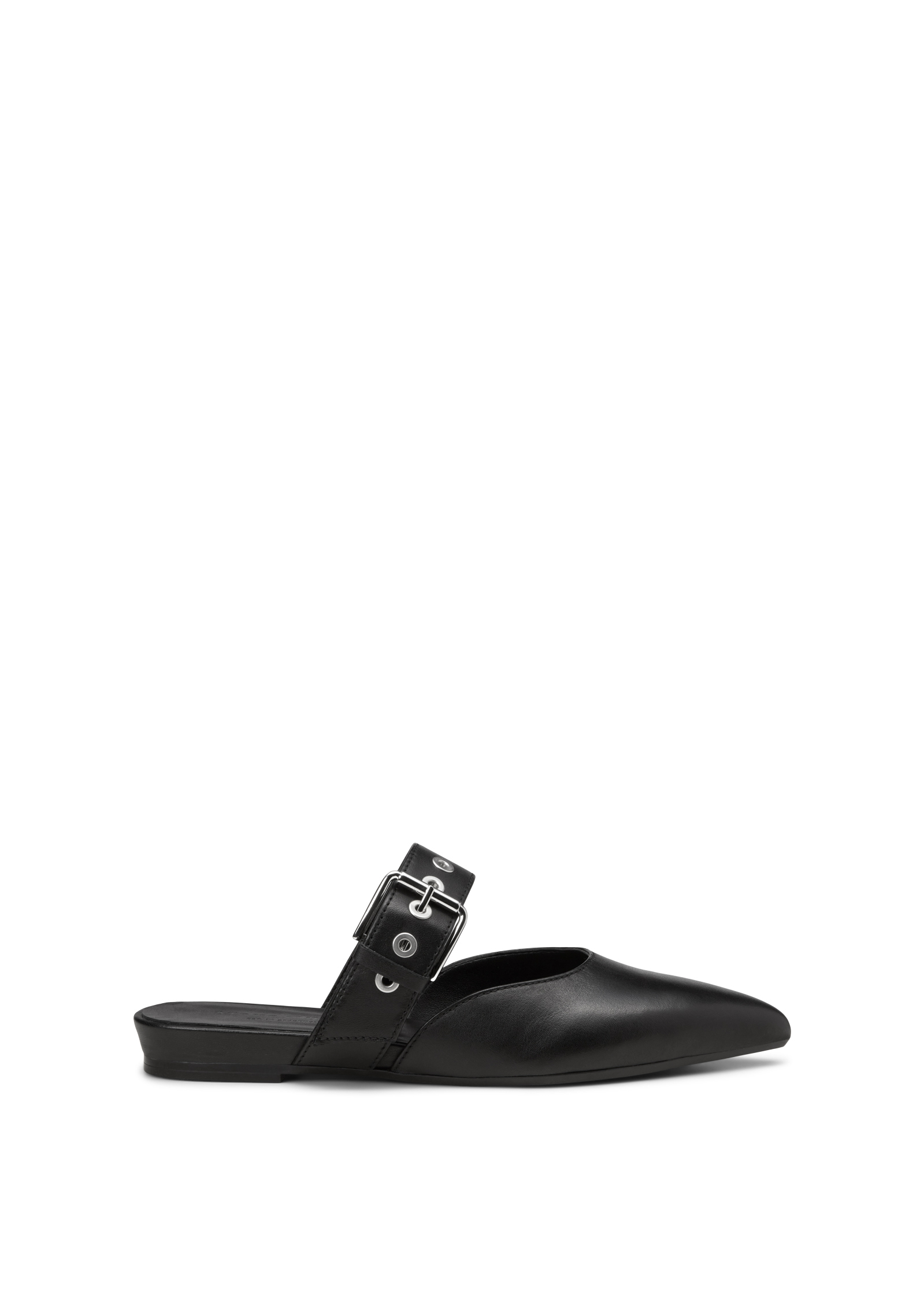 Mules en cuir de vache noble, MARC O'POLO