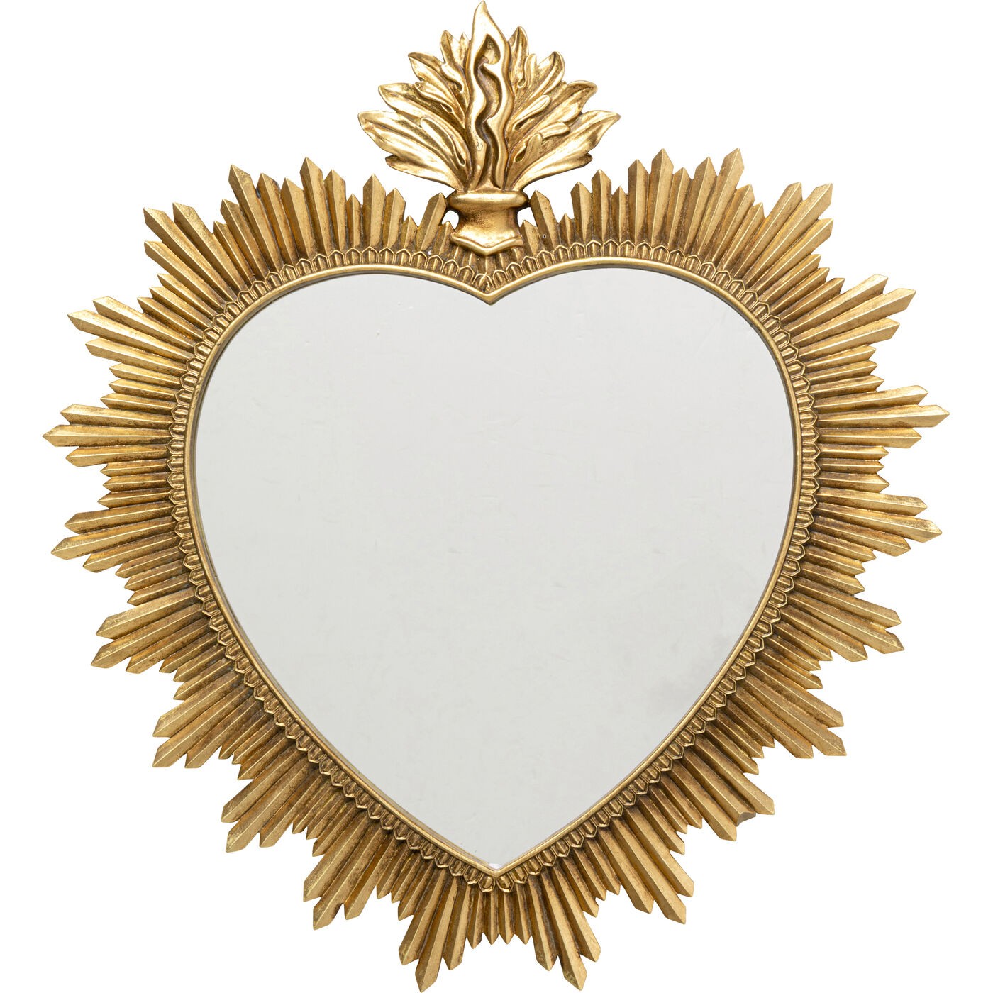 Miroir coeur doré, KARE DESIGN