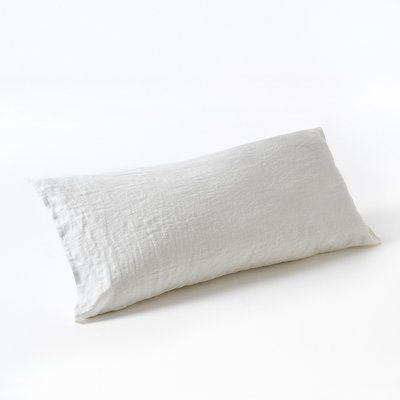 Elina 100% Washed Linen Bolster Pillowcase AM.PM