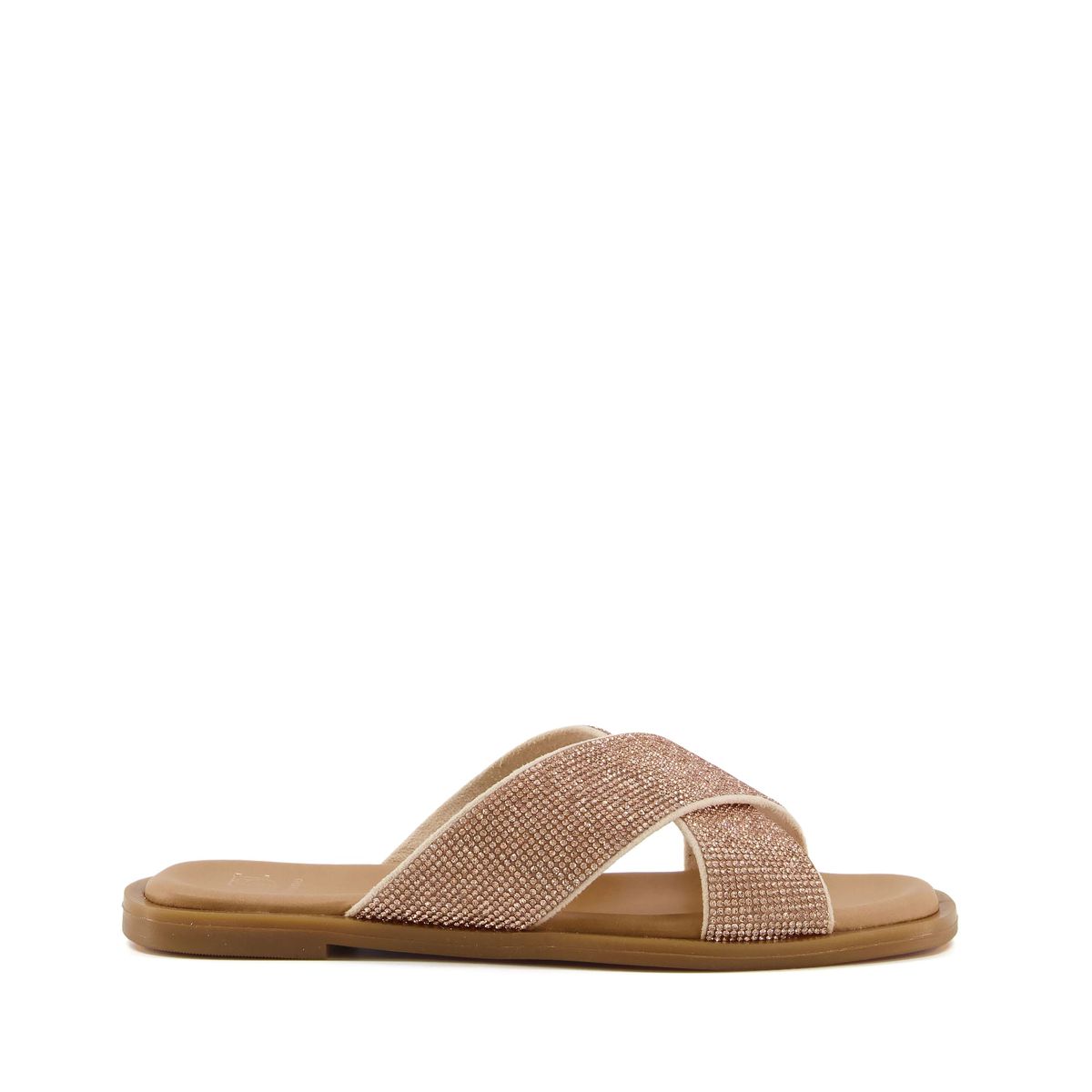 Nu pieds strass femme sales