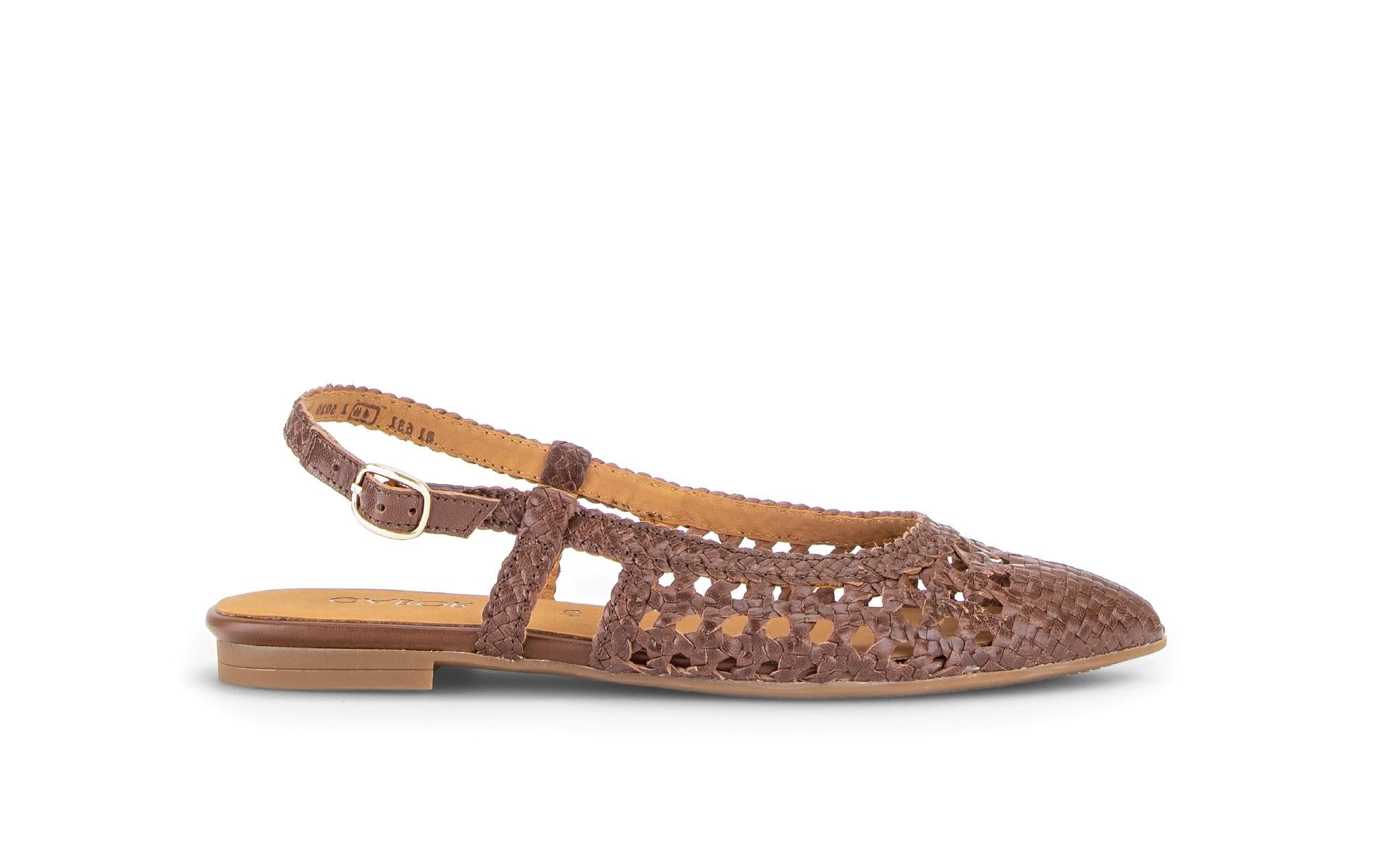 Escarpins en cuir à talon décroché, GABOR