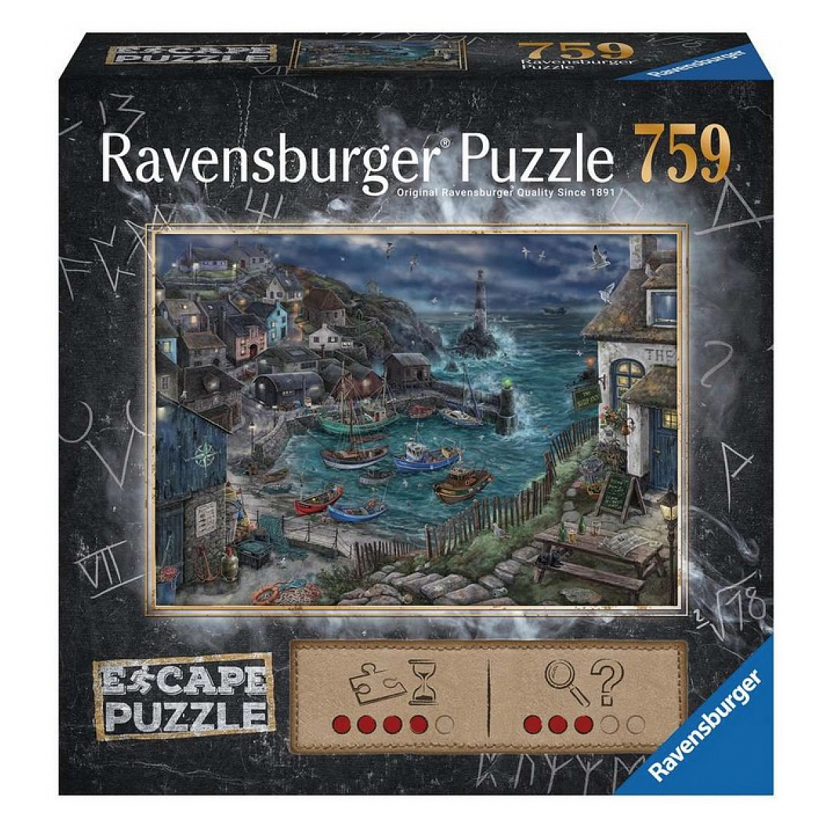 Escape puzzle - Le phare - 759 pcs, RAVENSBURGER