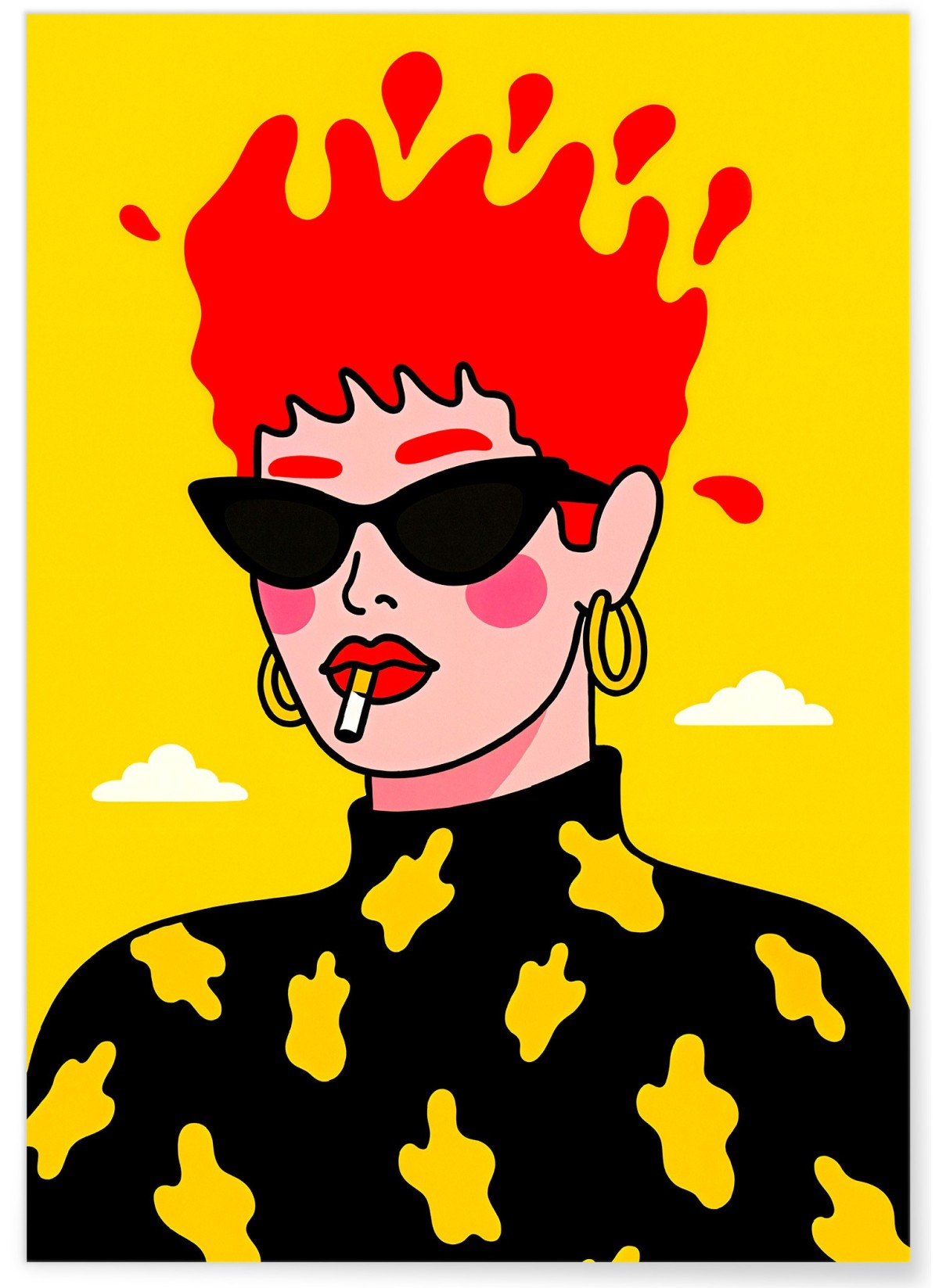Affiche Femme rebelle, L'AFFICHERIE
