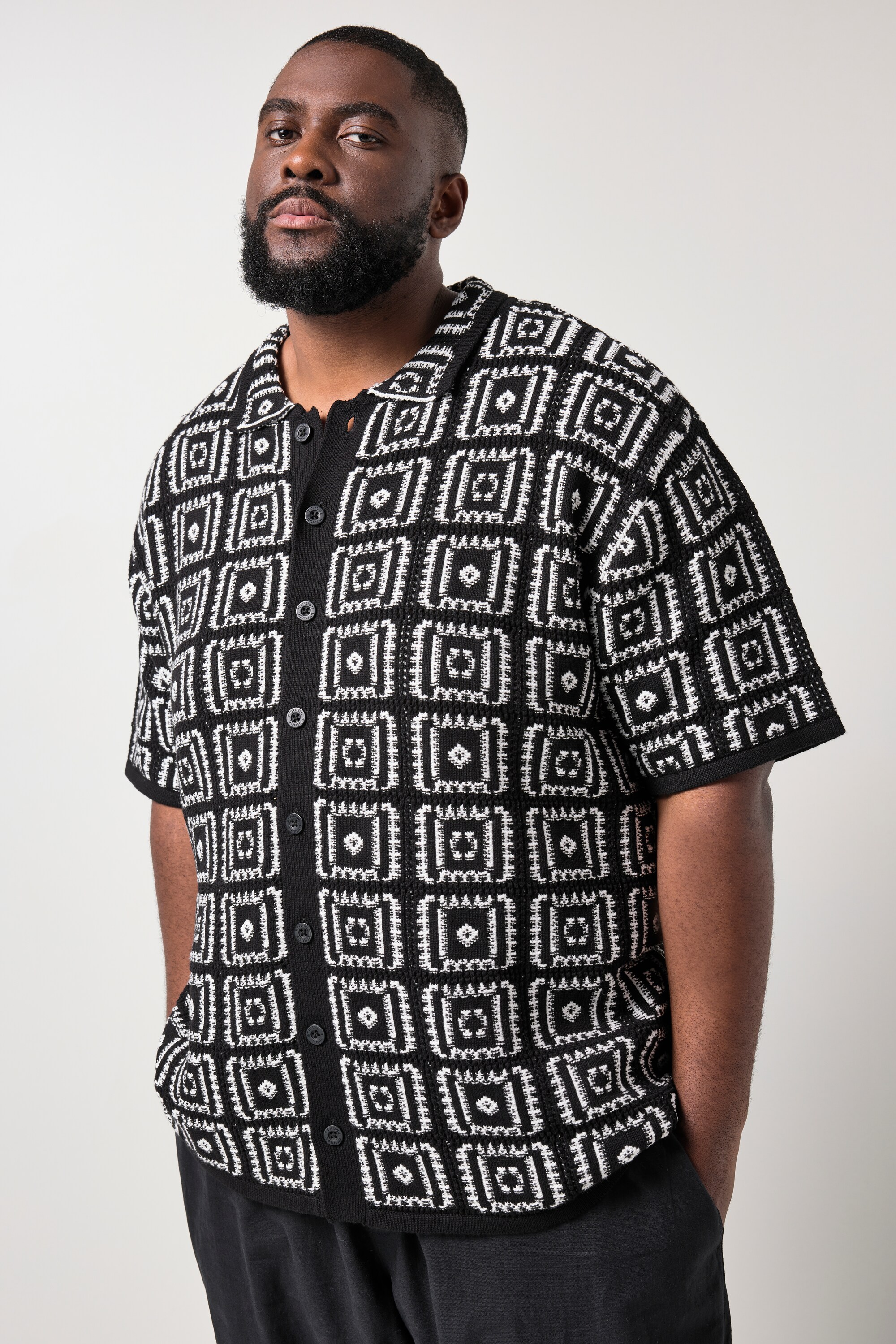 Chemise en maille, STHUGE
