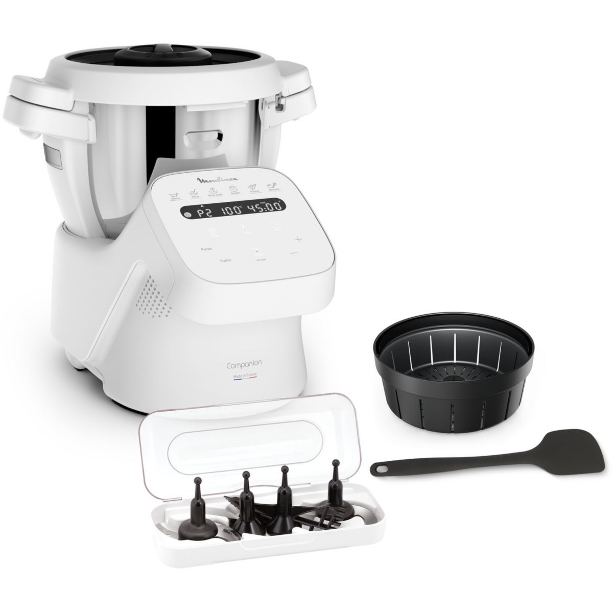 Robot cuiseur Companion XL 14 fonctions HF840110, MOULINEX