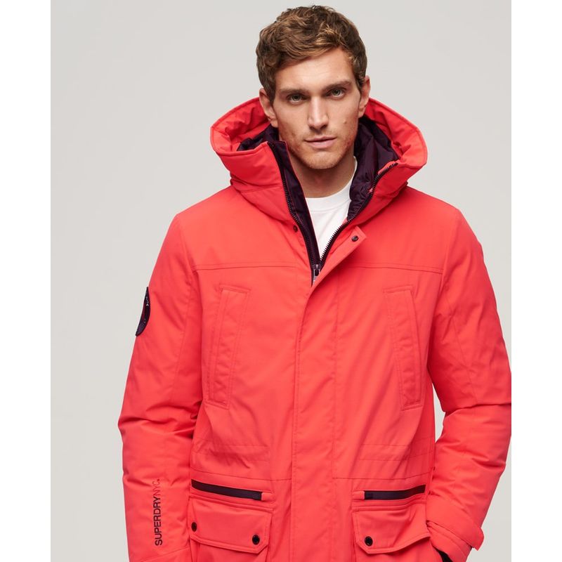 Parka bordeaux homme La Redoute