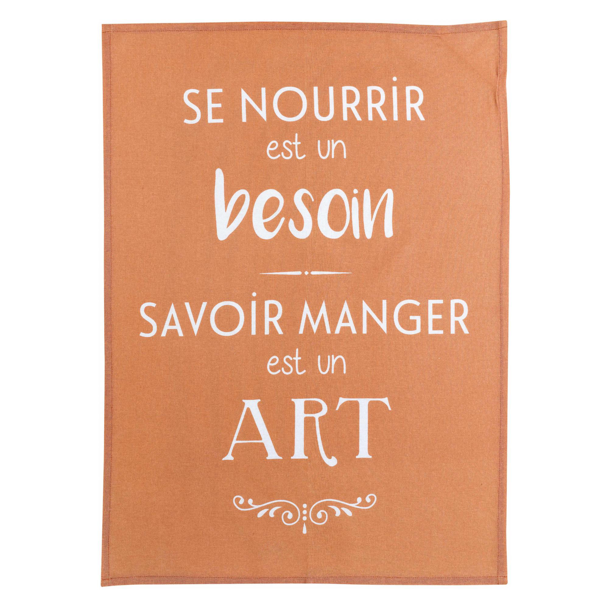 Torchon Savoir manger, WINKLER