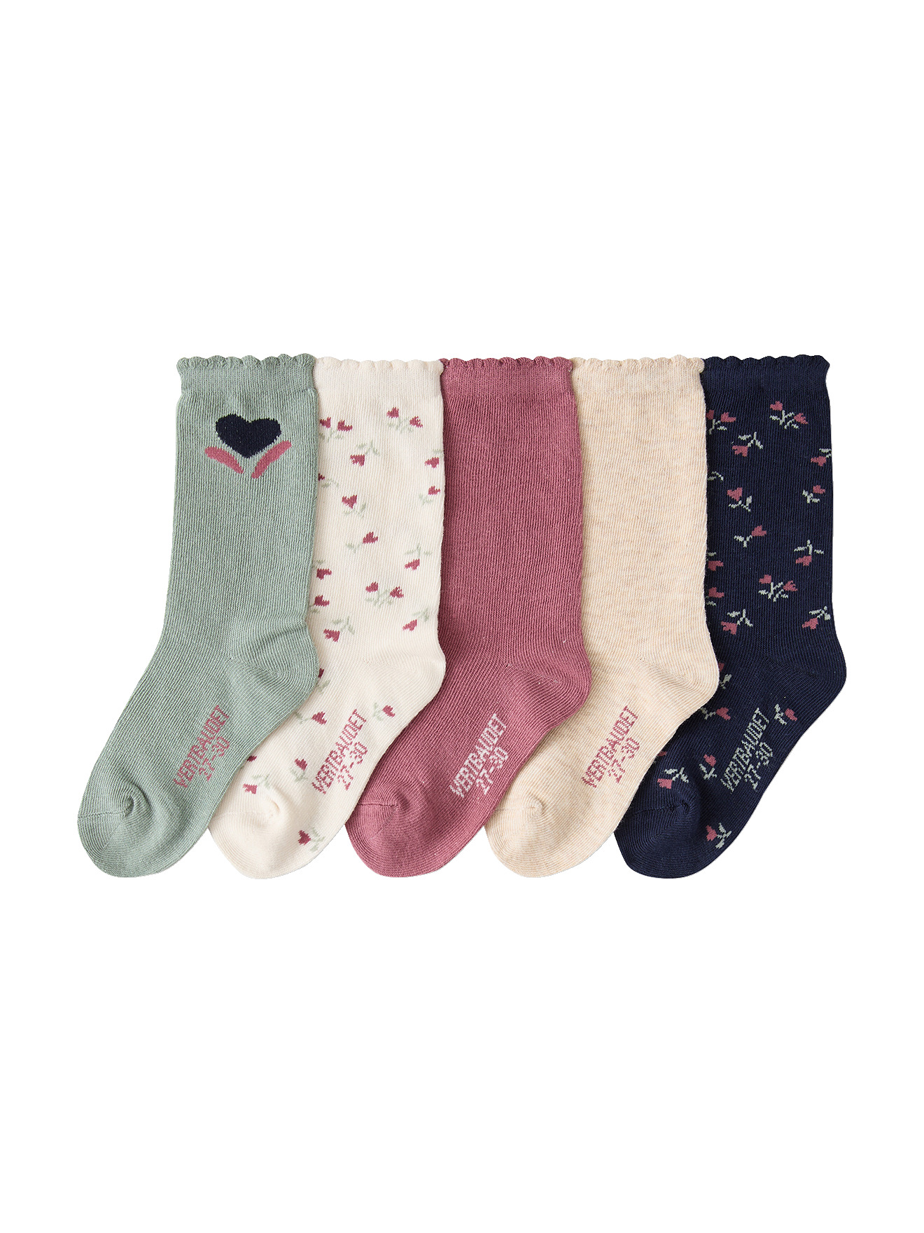 Lot de 5 chaussettes, VERTBAUDET