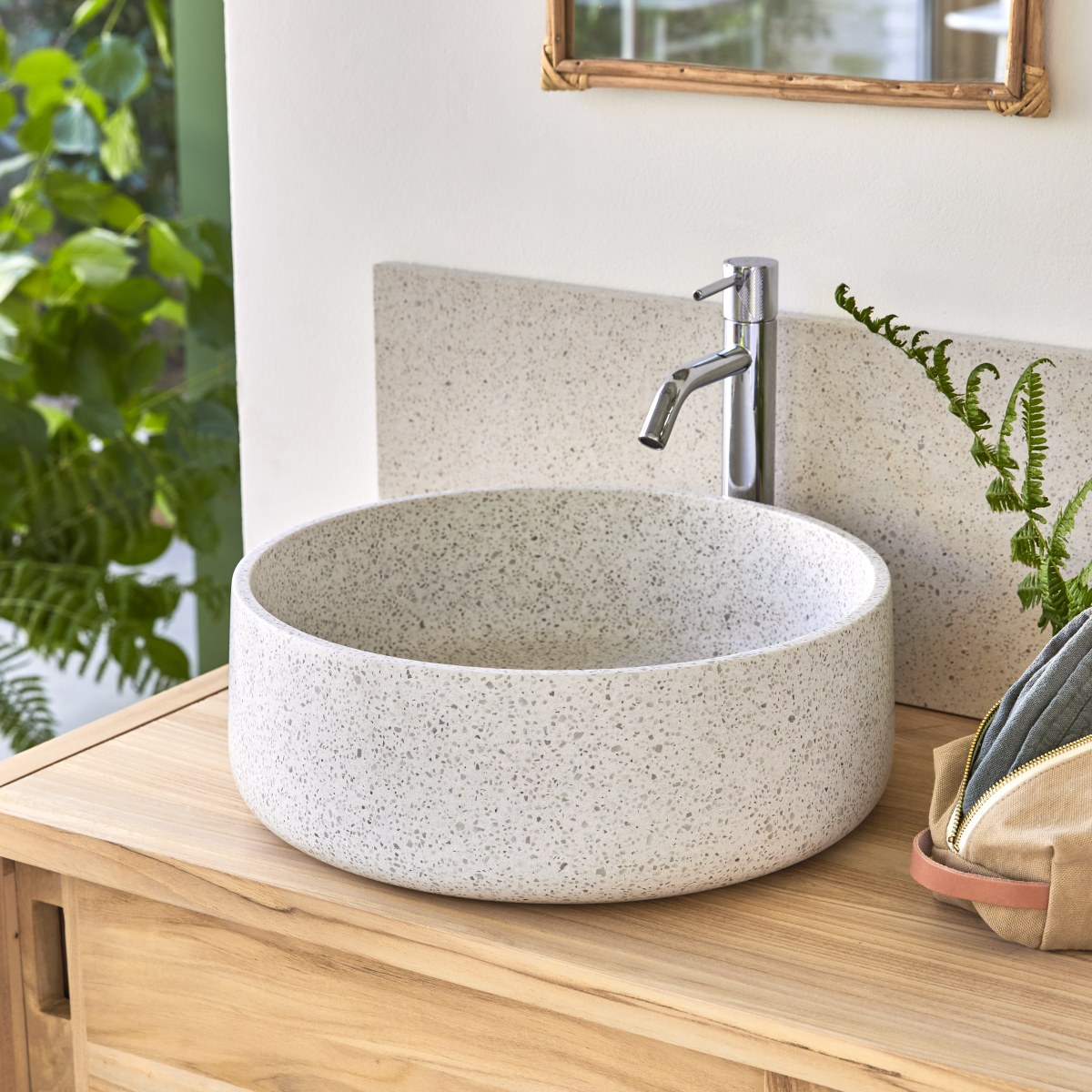Vasque en Terrazzo premium, MILOS, TIKAMOON