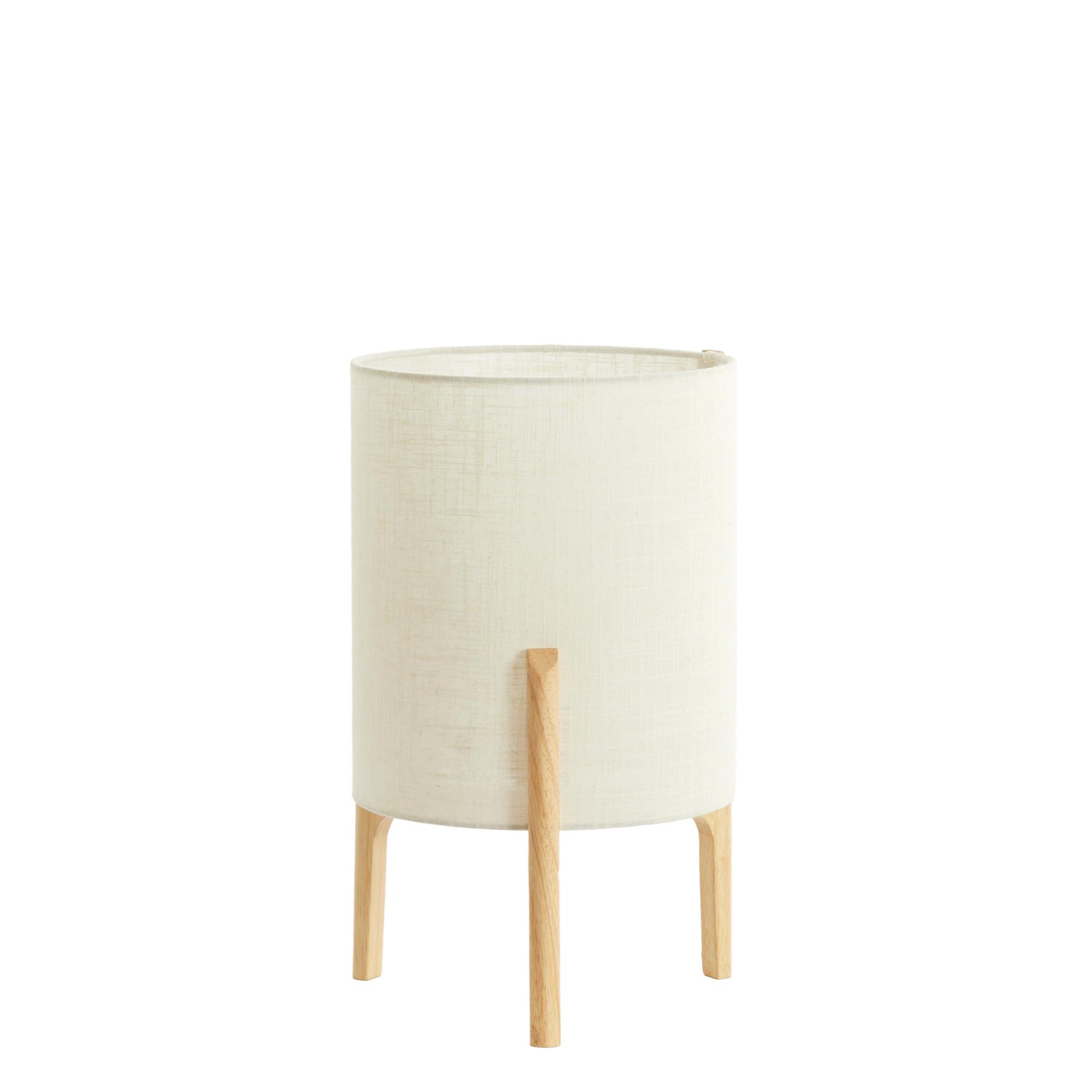 Lampe De Table Bois LITTO, LIGHT & LIVING 