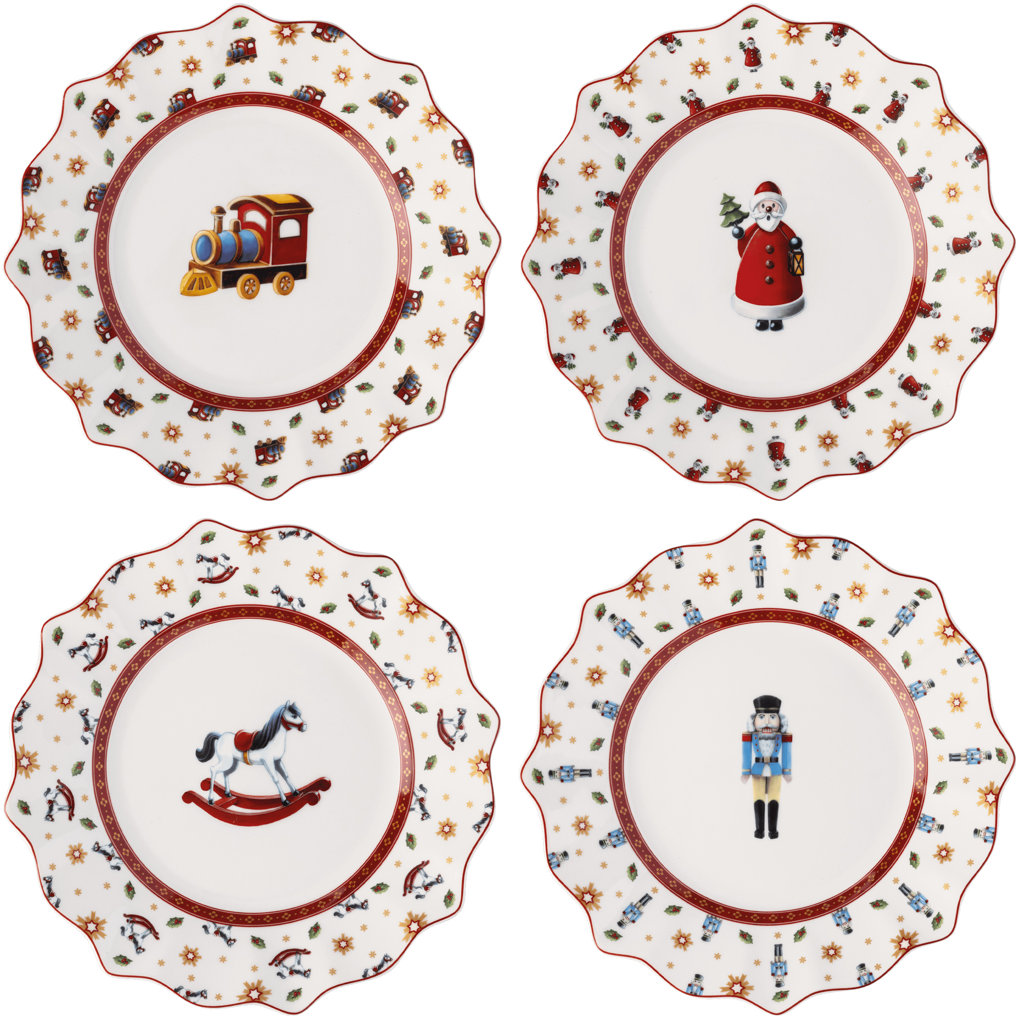Ensemble D'assiettes, Anniversaire, 4Pcs TOY'S DELIGHT, VILLEROY & BOCH
