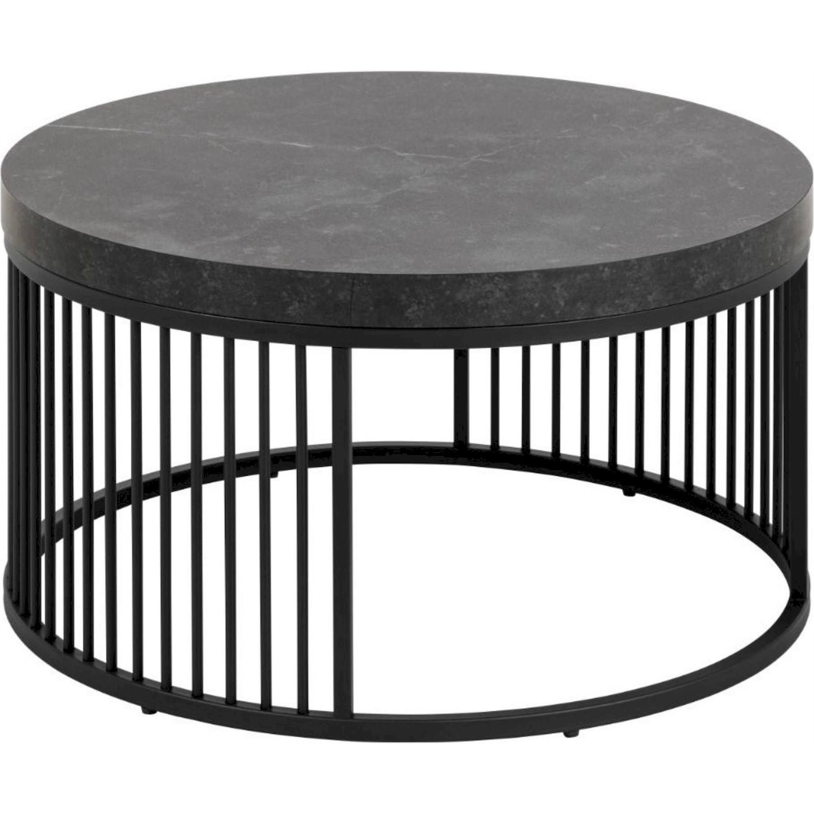 Table basse ronde effet marbre COWELLE, RECOLLECTION