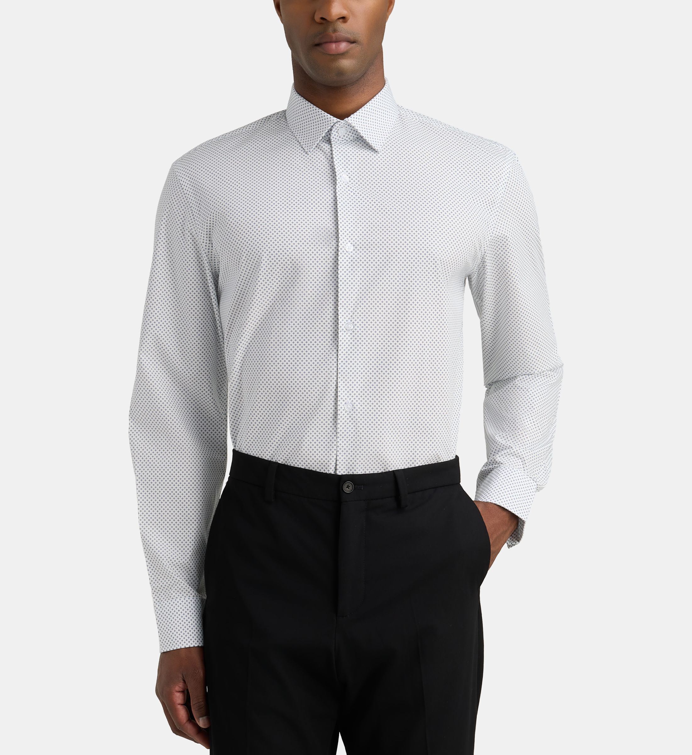 Chemise droite mdoti popeline coton bio, GALERIES LAFAYETTE