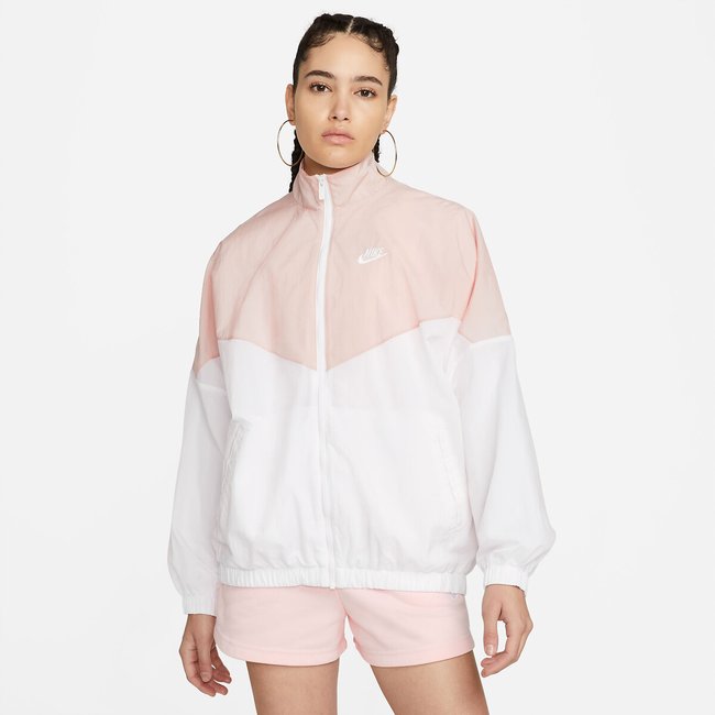 Giacca Nike Sportswear Essentials Windrunner rosa/bianco NIKE
