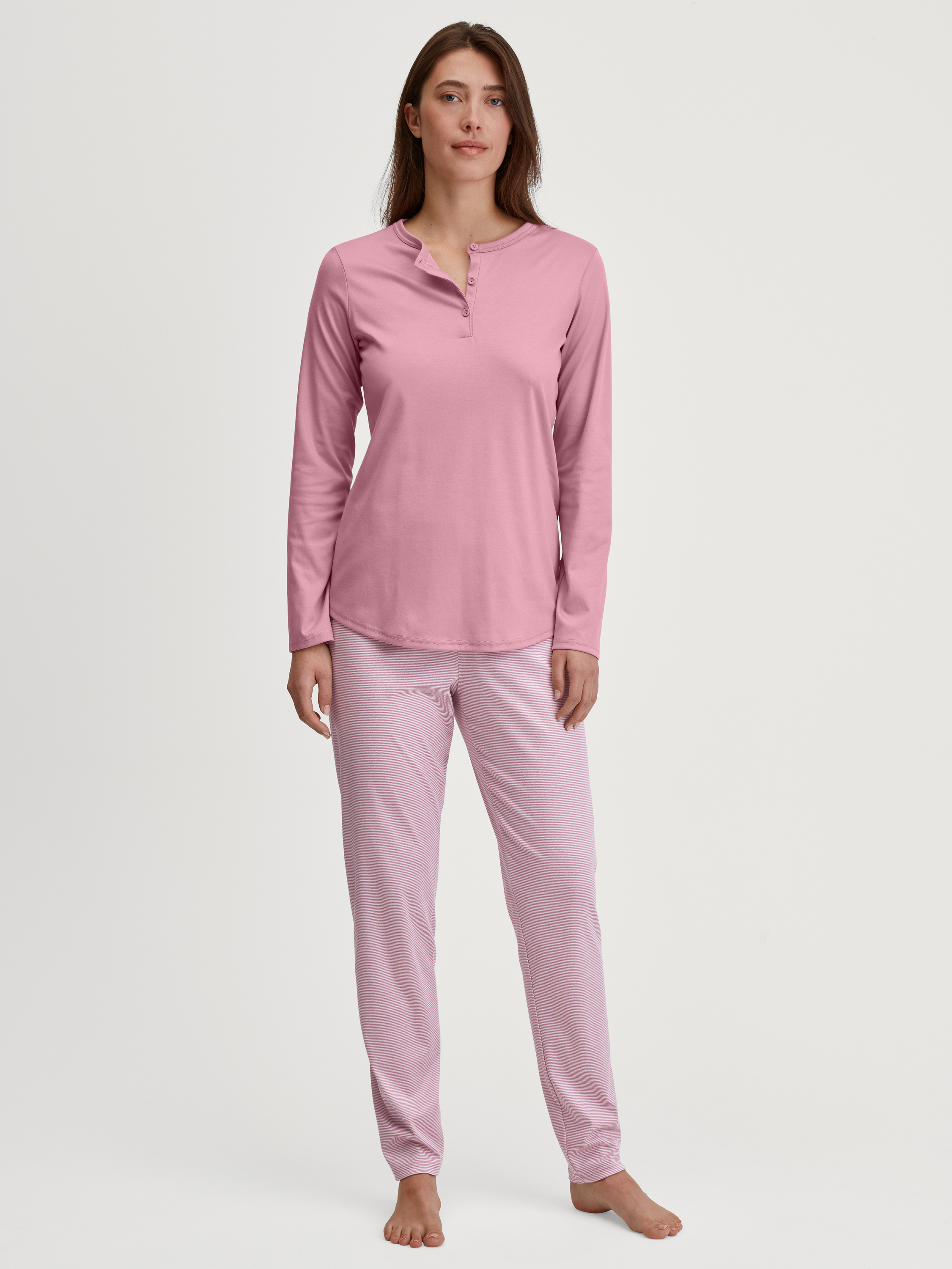 Pyjama, longue manches longues Coton STRIPED DREAMS, CALIDA